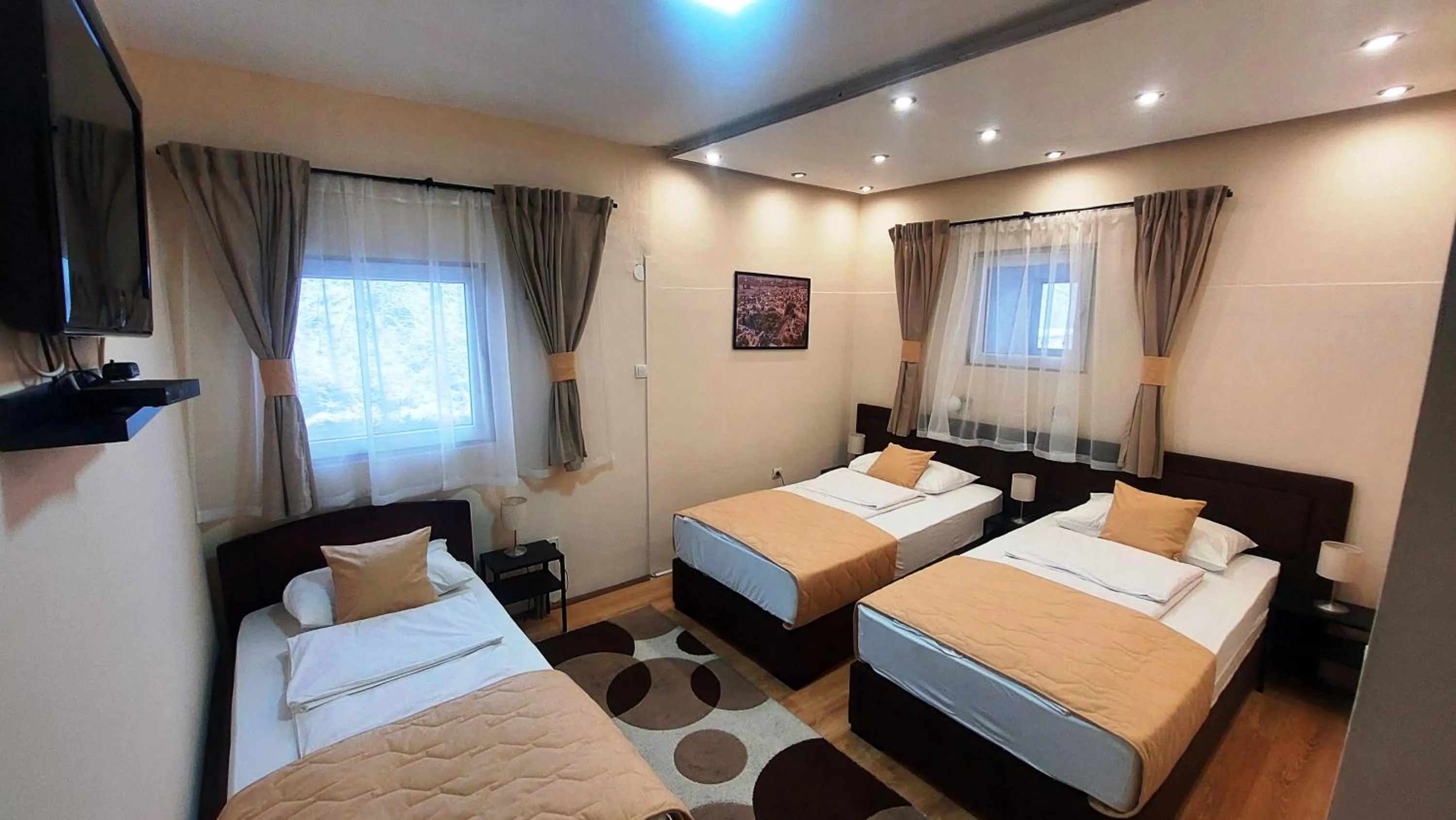 Photo of the whole room, Bed in Hotel Villa Panorama