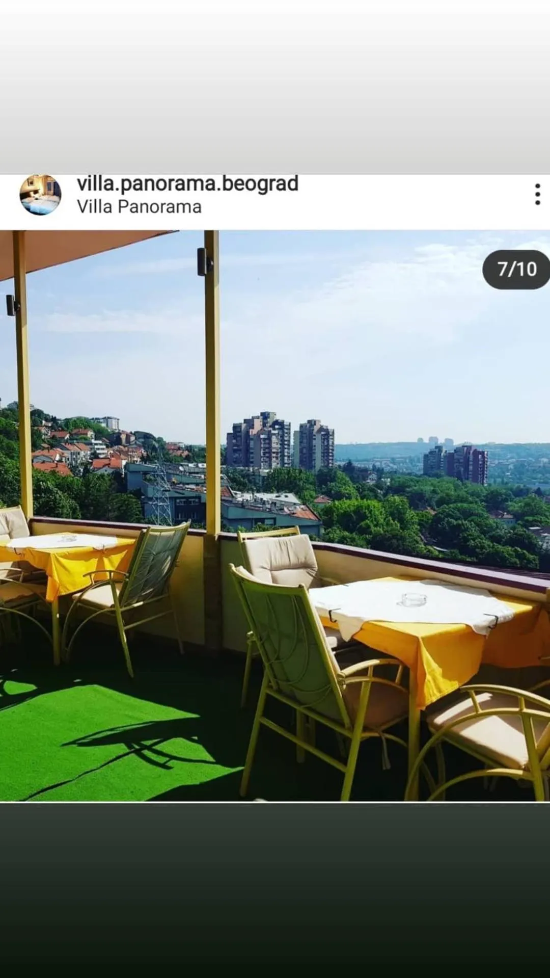 Balcony/Terrace in Hotel Villa Panorama