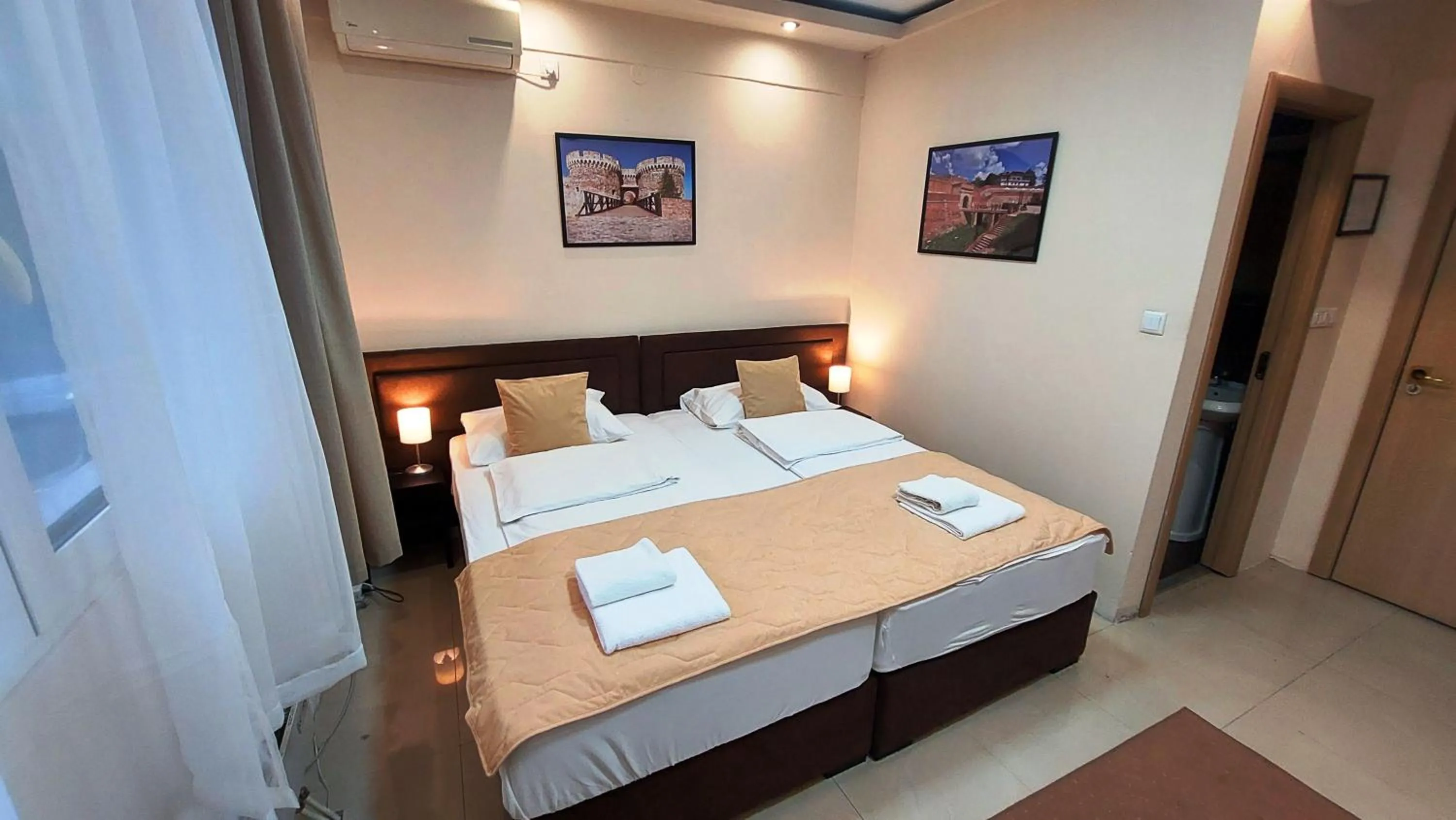 Bed in Hotel Villa Panorama