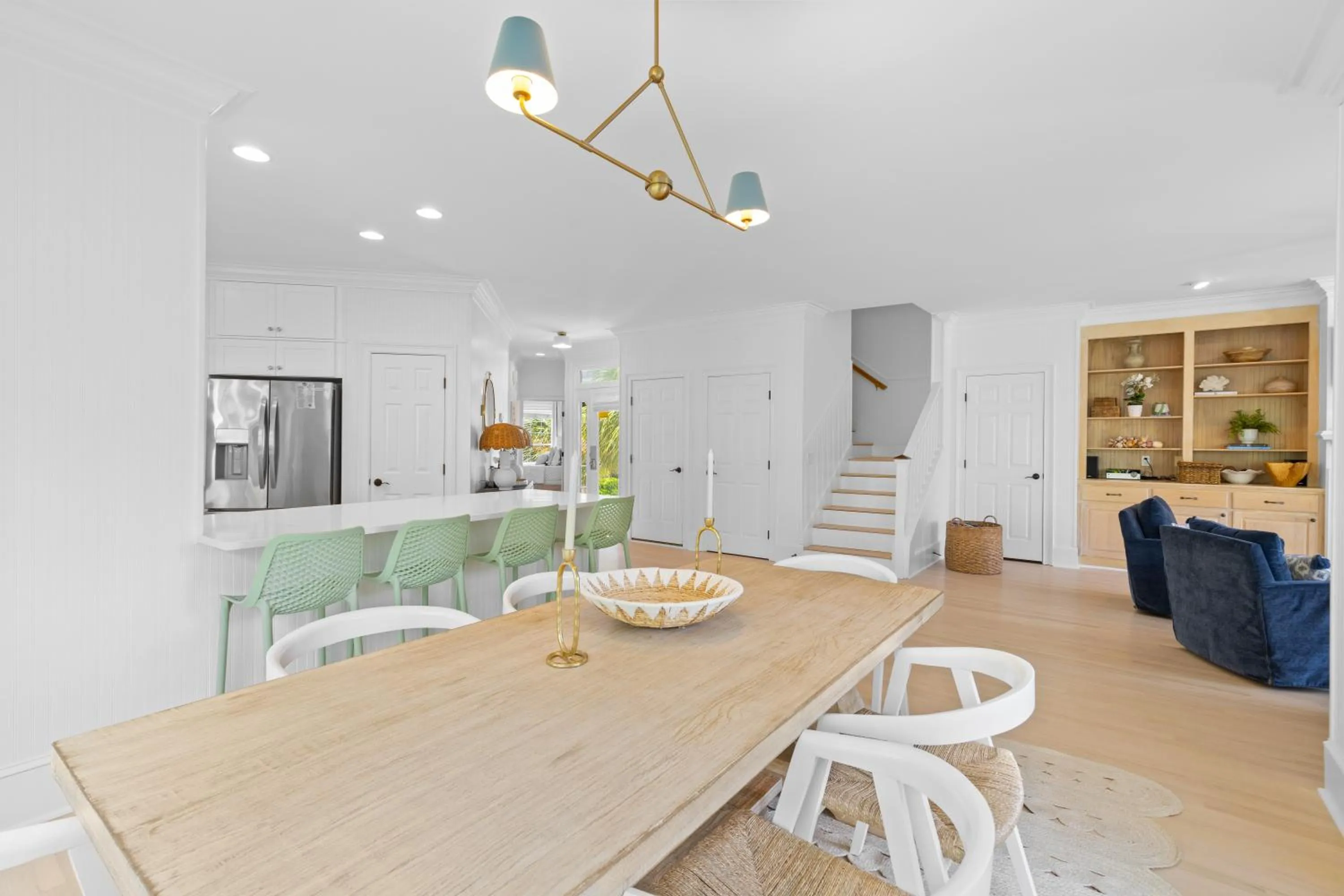 Dining area in 3 Summer Dunes - Classic Ocean View Beach House!