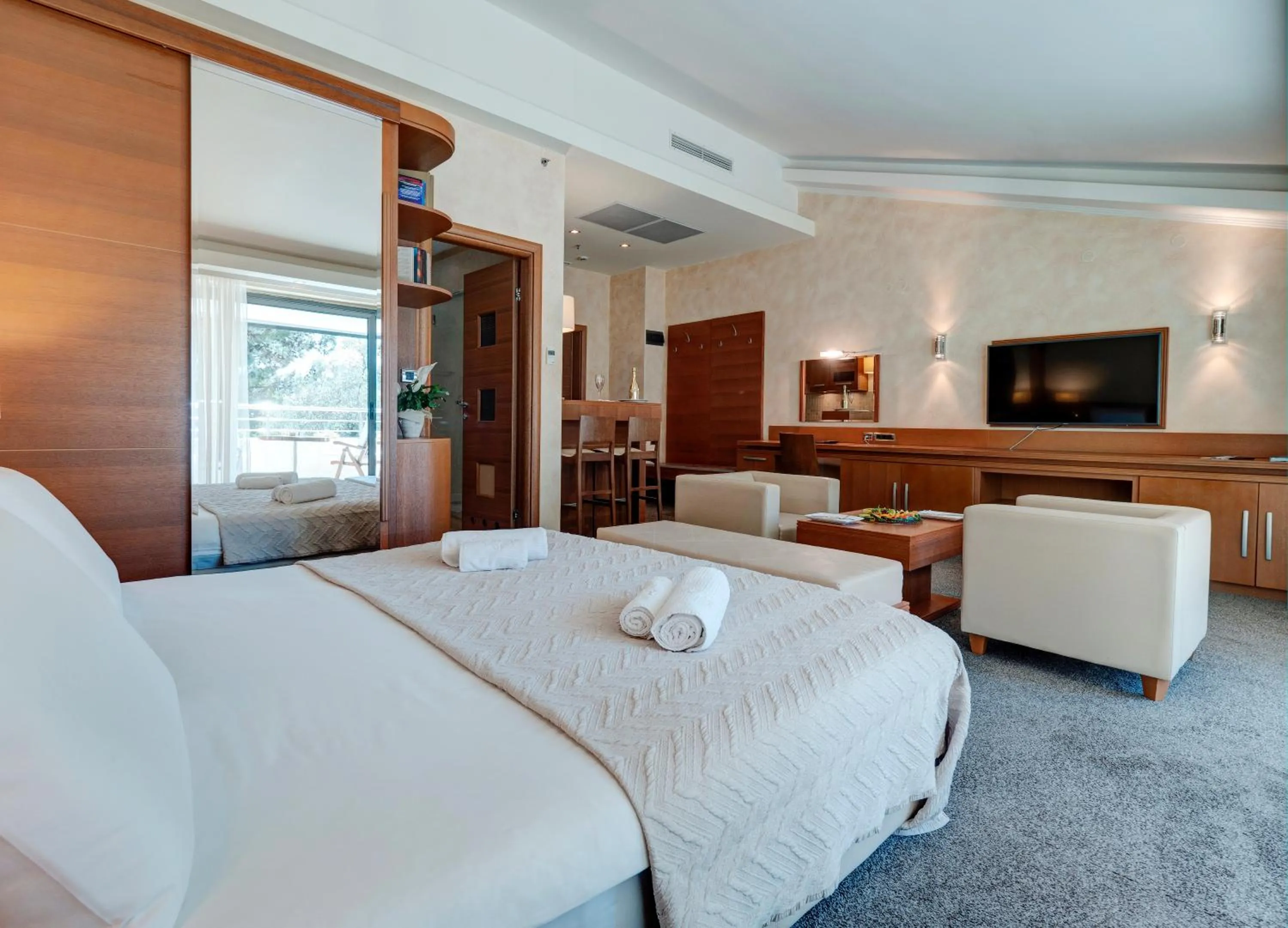 Bedroom, Bed in Monte Casa SPA & Wellness