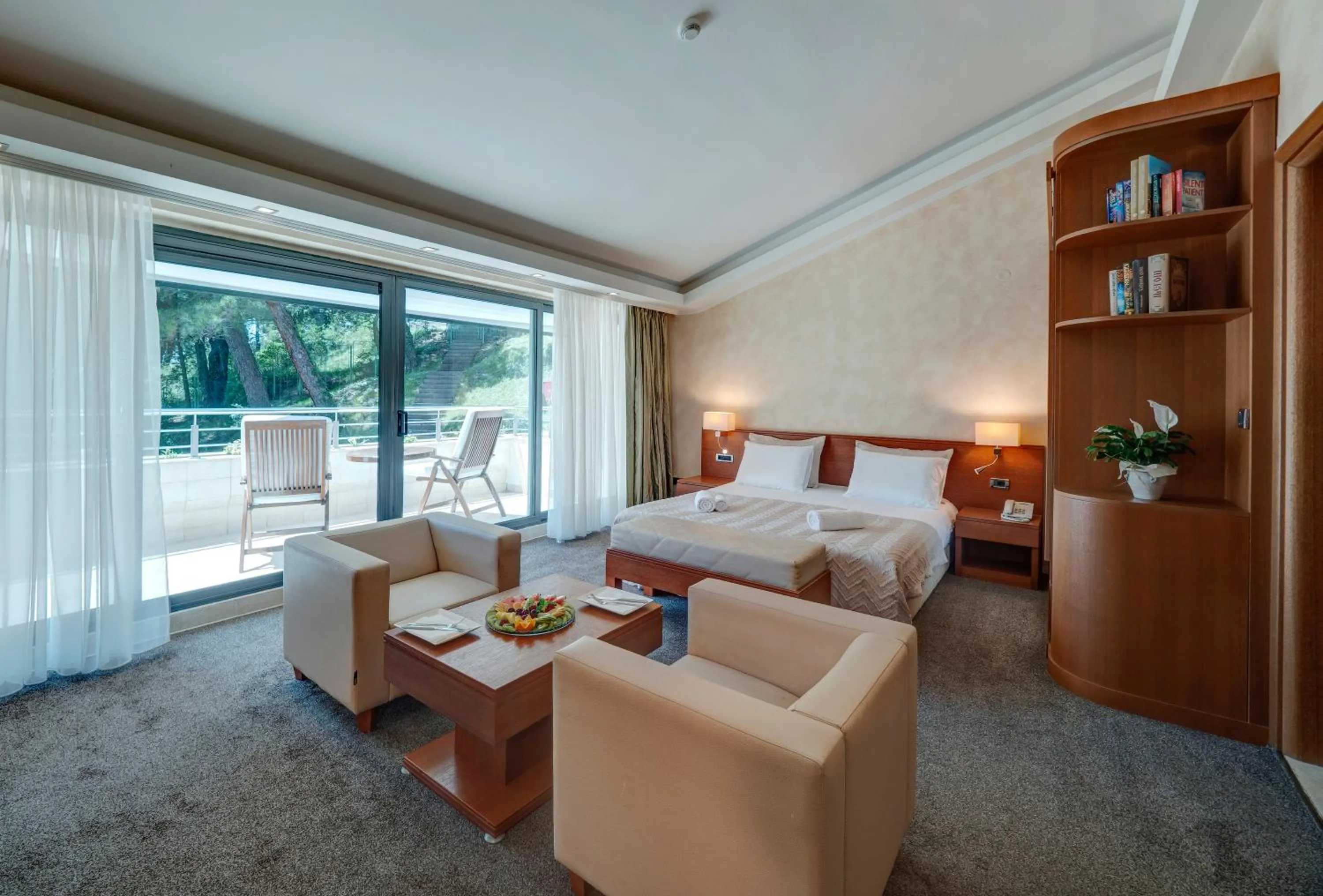 Bed in Monte Casa SPA & Wellness