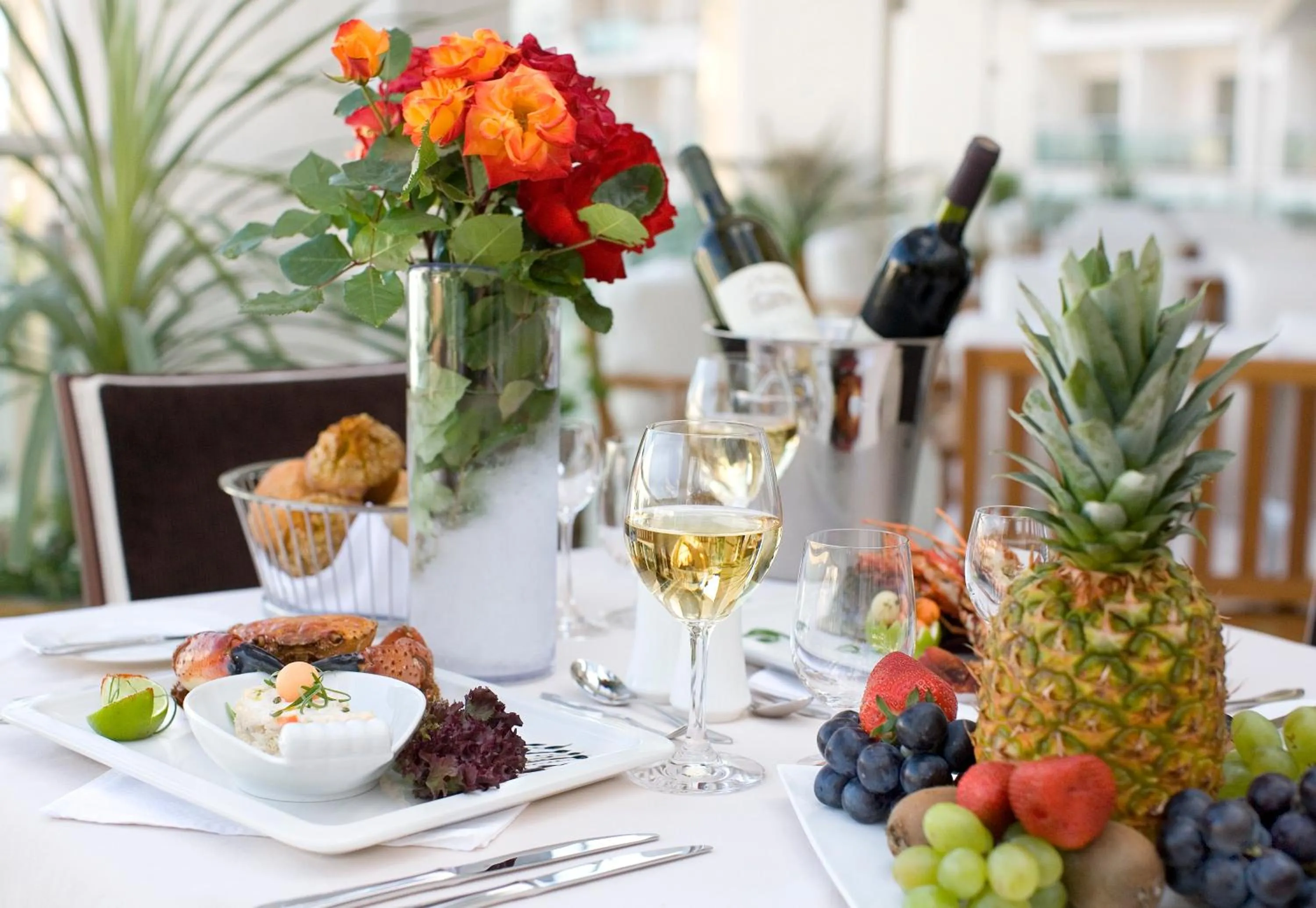 Restaurant/places to eat in Monte Casa SPA & Wellness