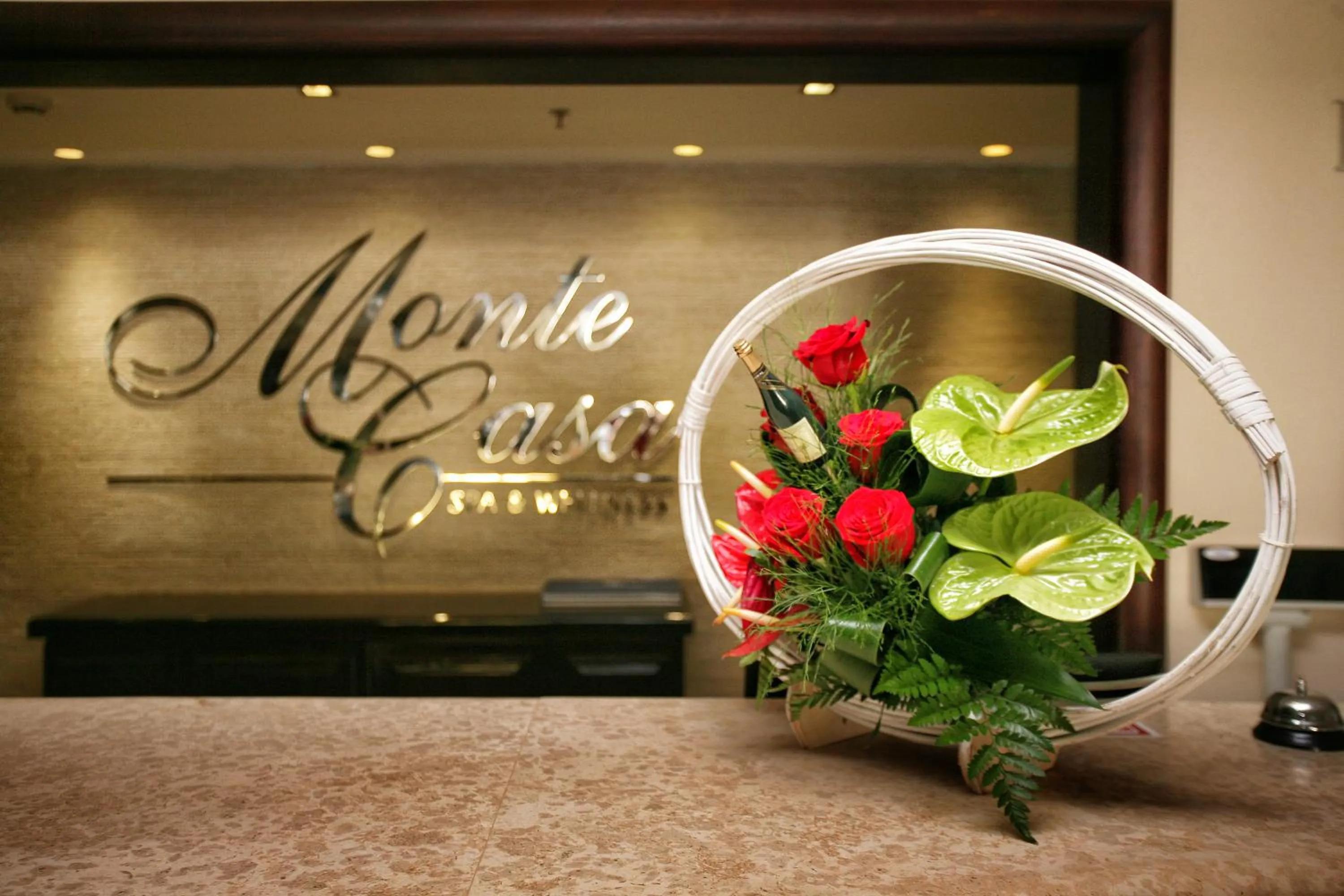 Lobby or reception in Monte Casa SPA & Wellness