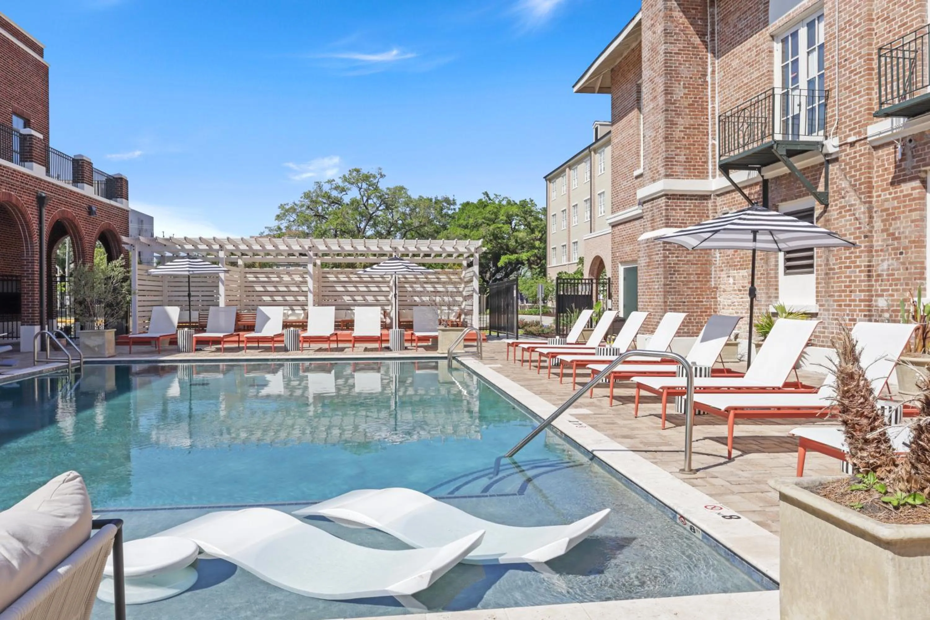 Swimming pool in Bywater Suite Hotel