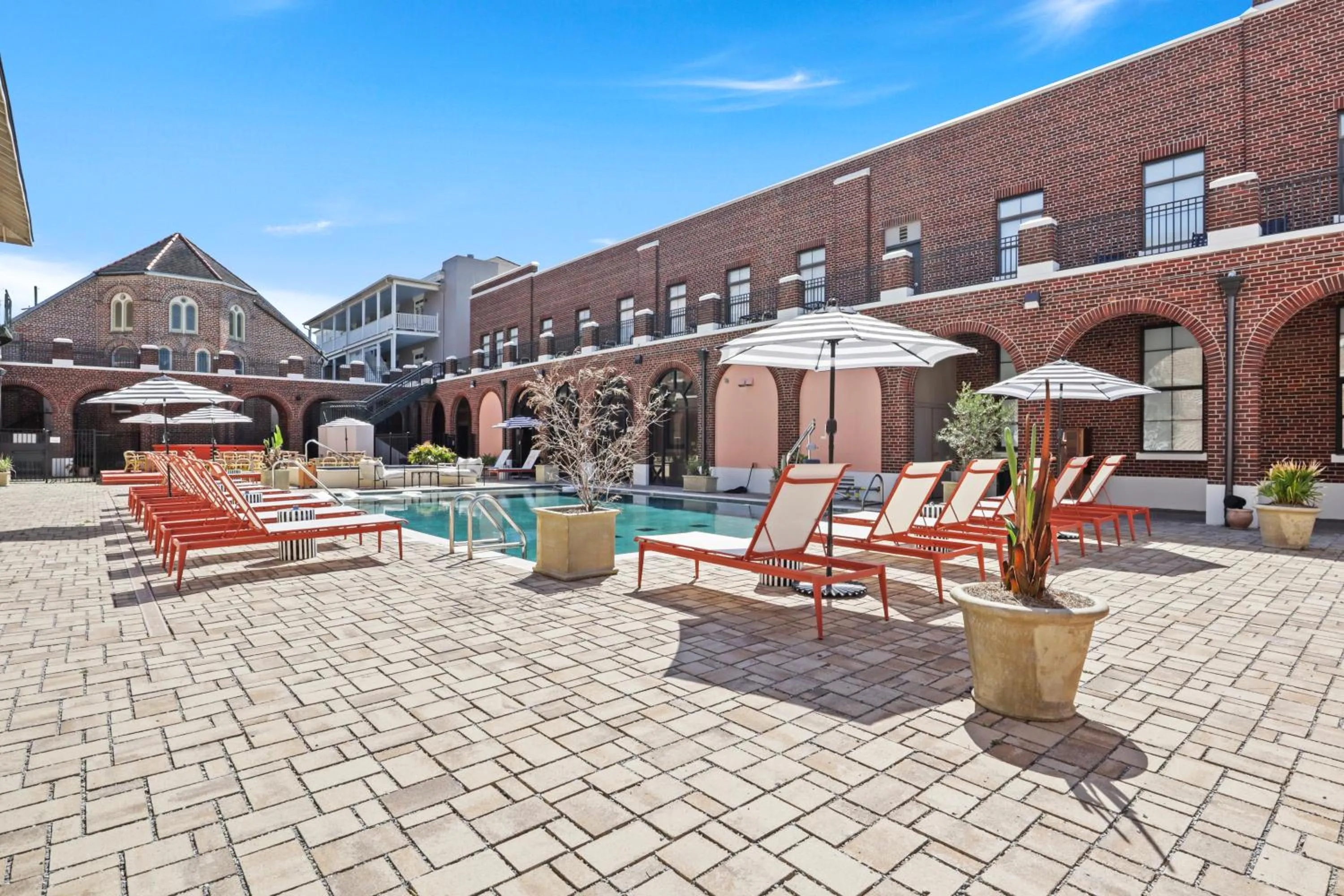 Swimming pool in Bywater Suite Hotel
