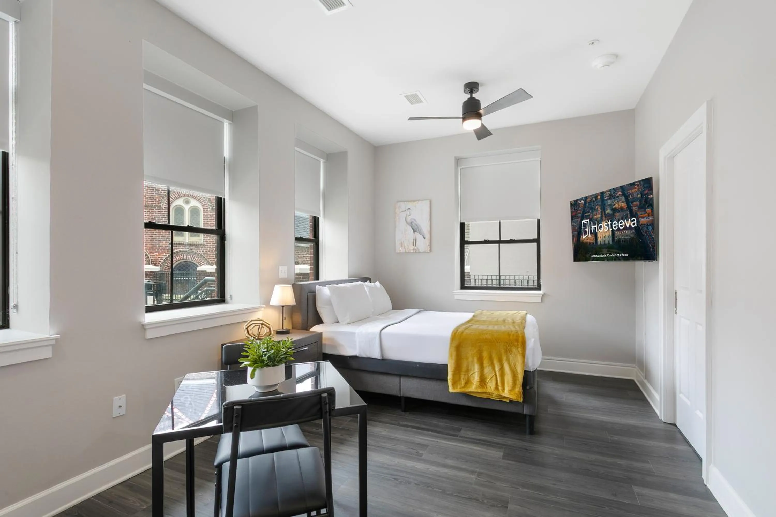 Bed in Bywater Suite Hotel