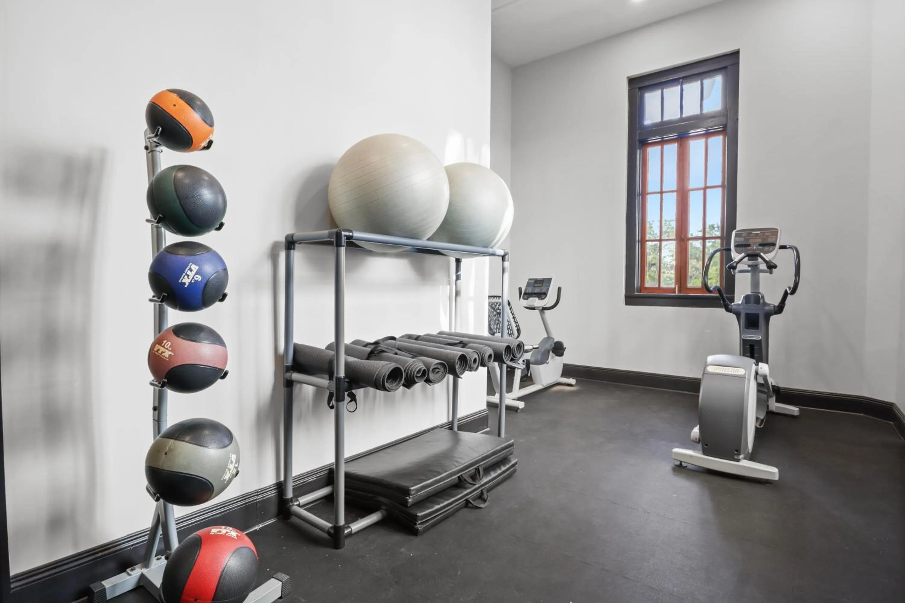 Fitness centre/facilities in Bywater Suite Hotel