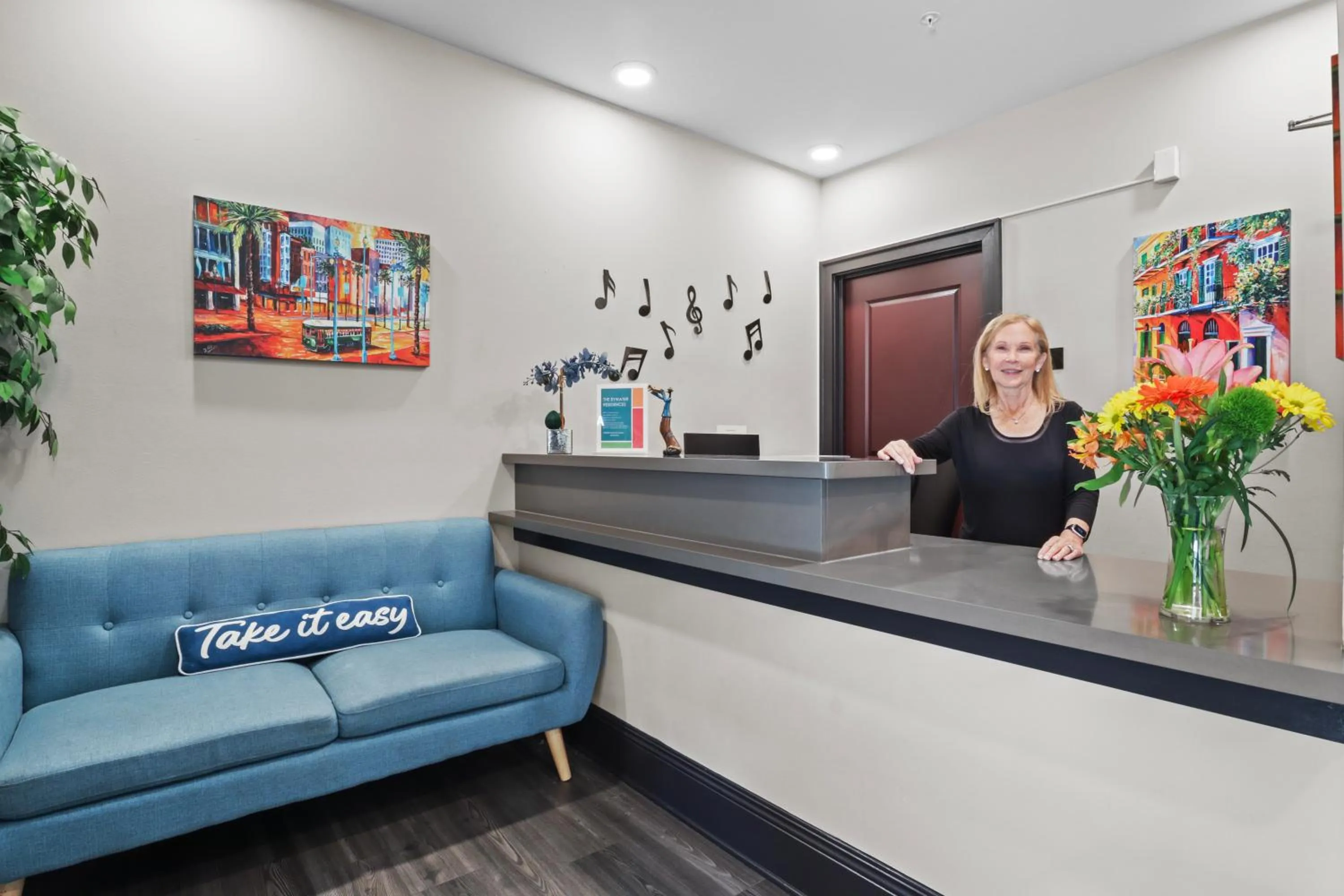 Lobby or reception in Bywater Suite Hotel