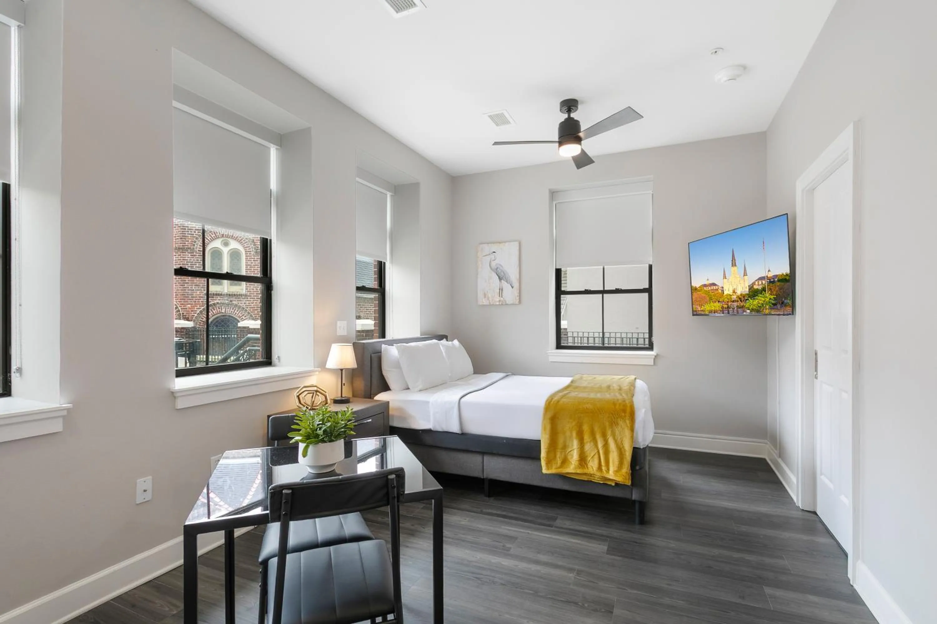 Bed in Bywater Suite Hotel