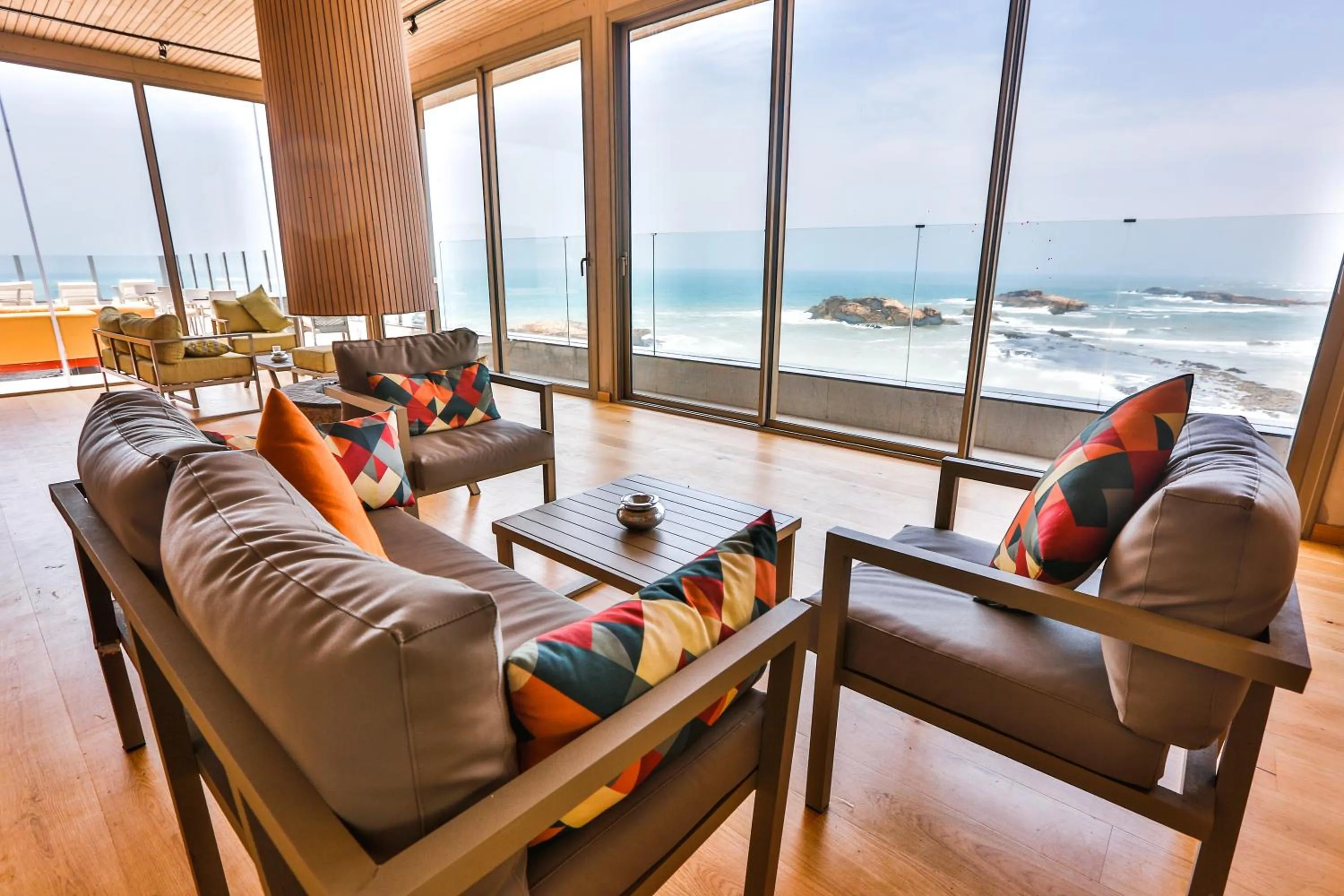 Communal lounge/ TV room in Riad Mimouna