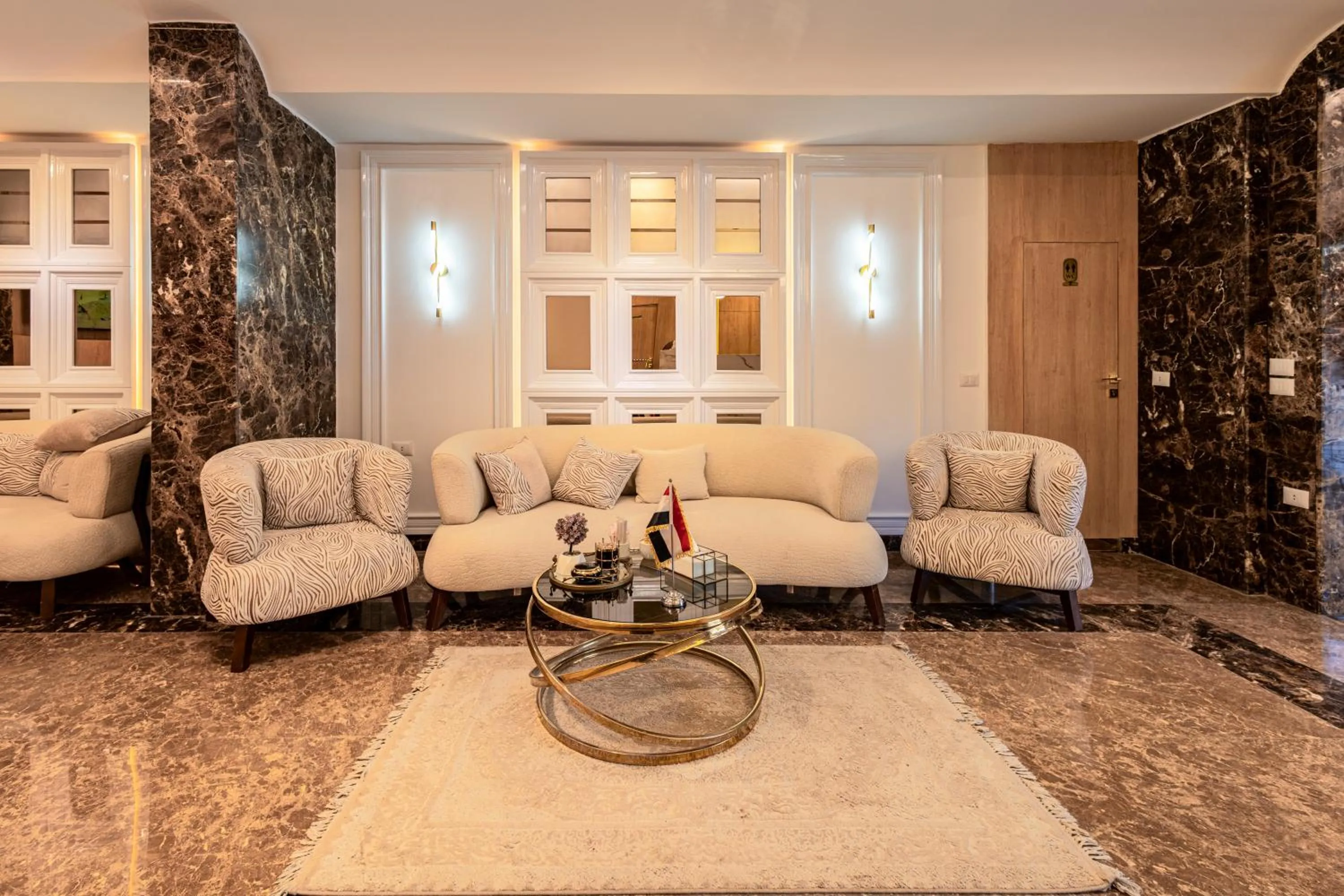 Seating area in Pyramids sunrise inn