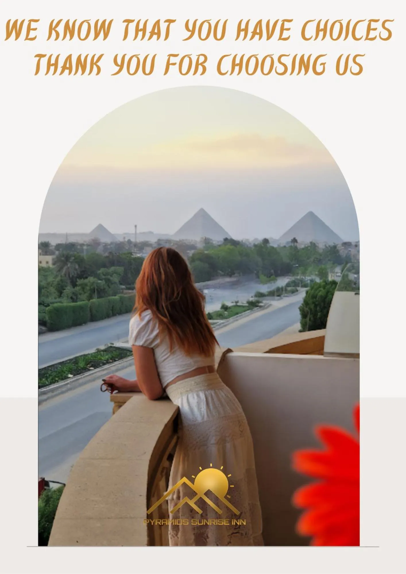 Property building in Pyramids sunrise inn