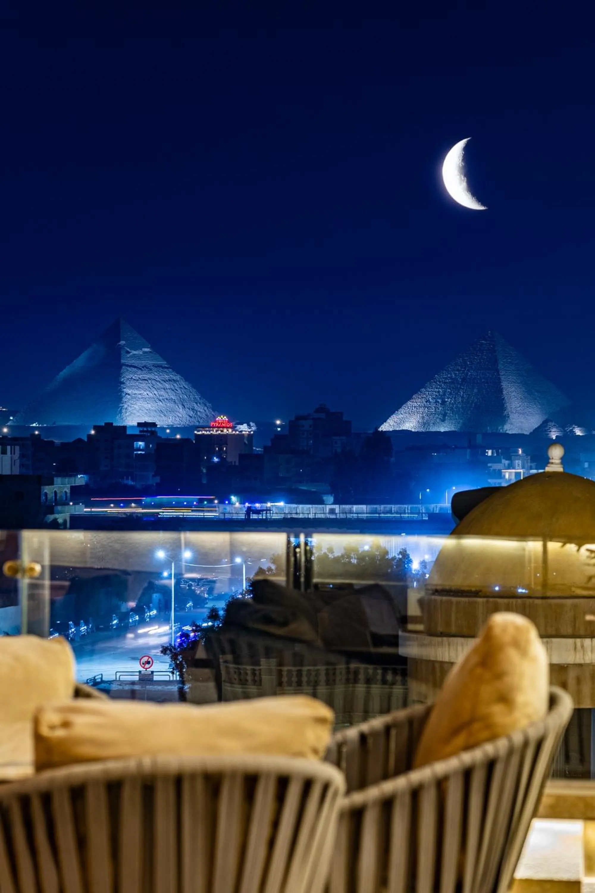 View (from property/room) in Pyramids sunrise inn