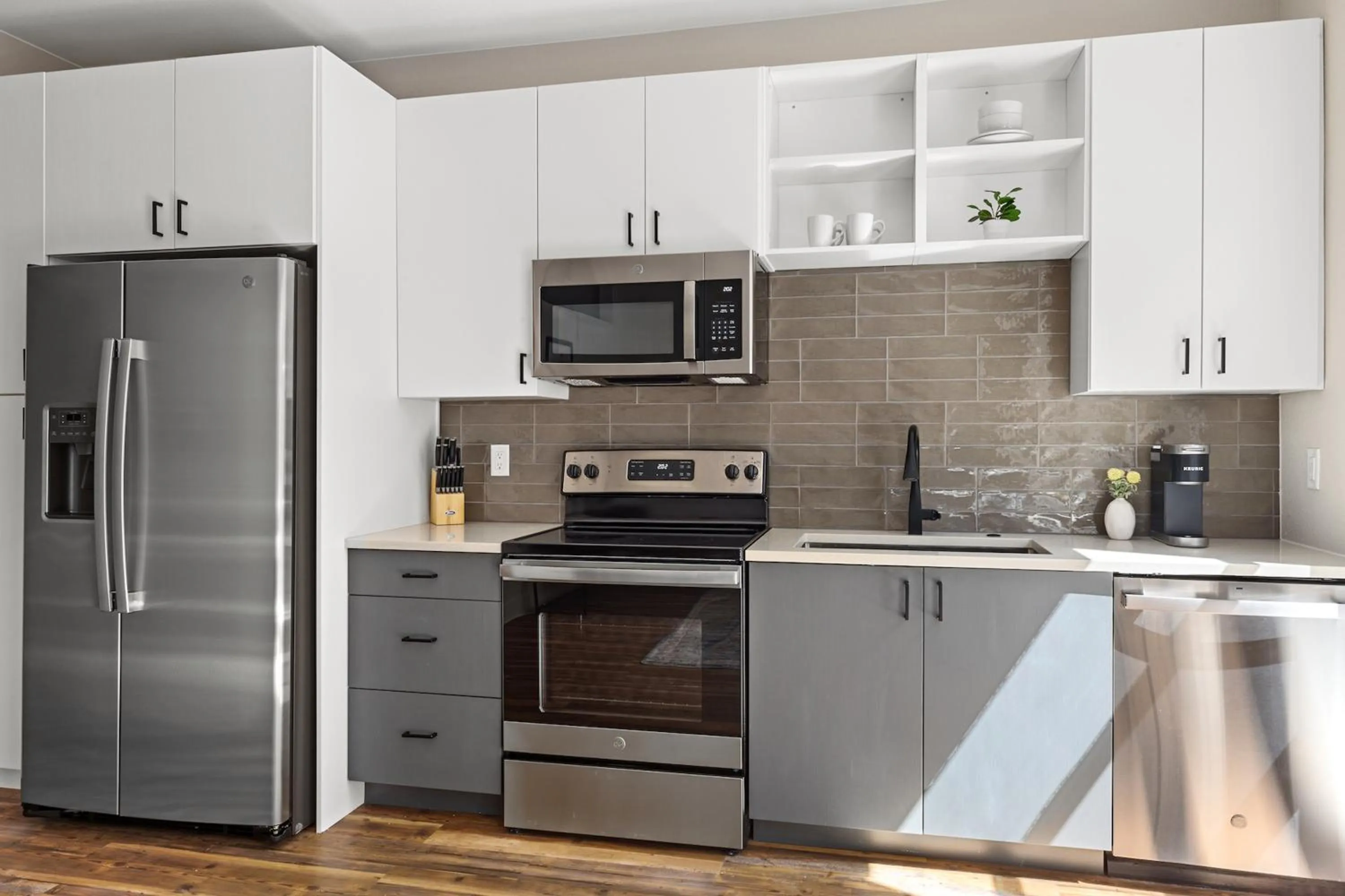 kitchen in Kasa RiNo Denver