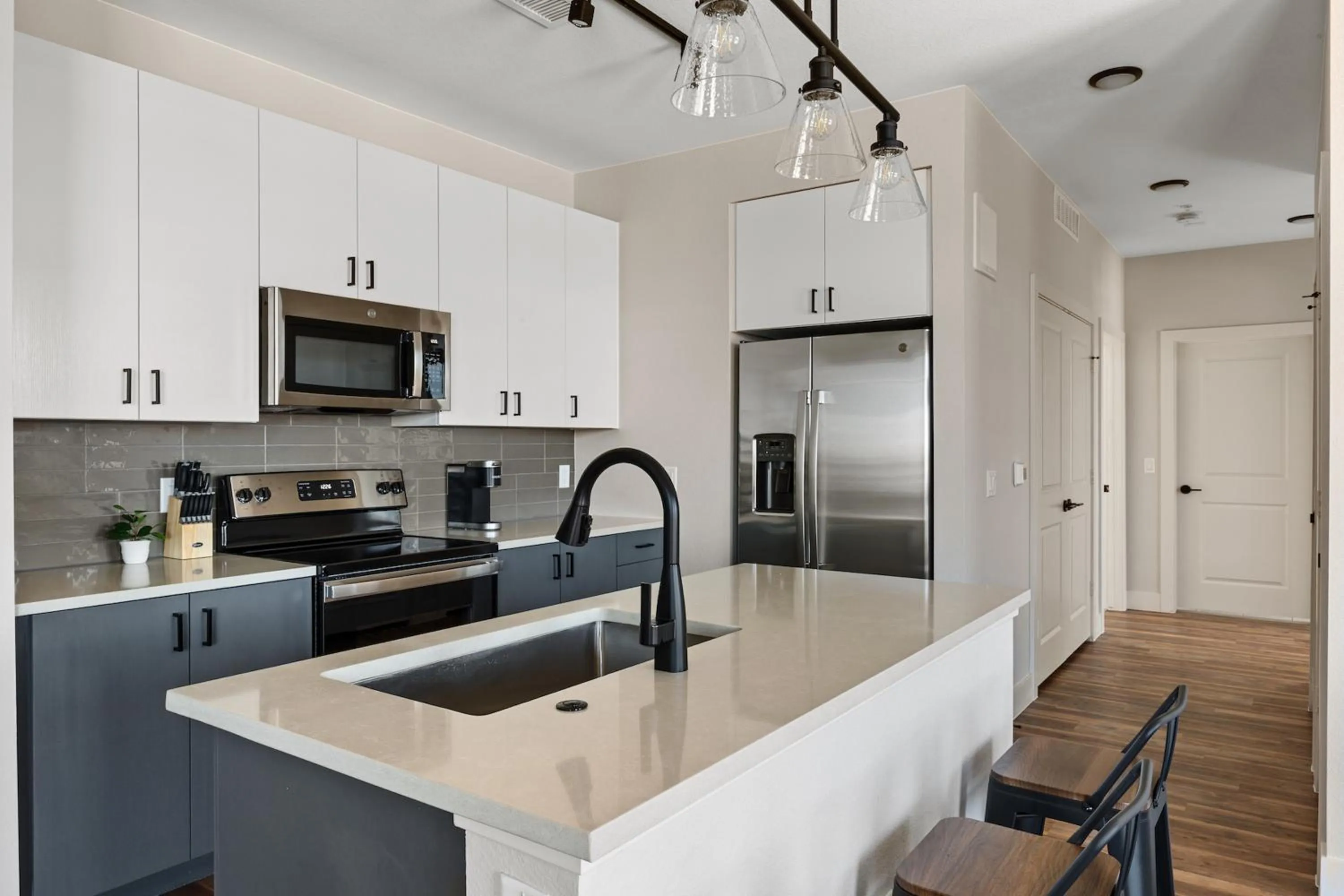 kitchen in Kasa RiNo Denver