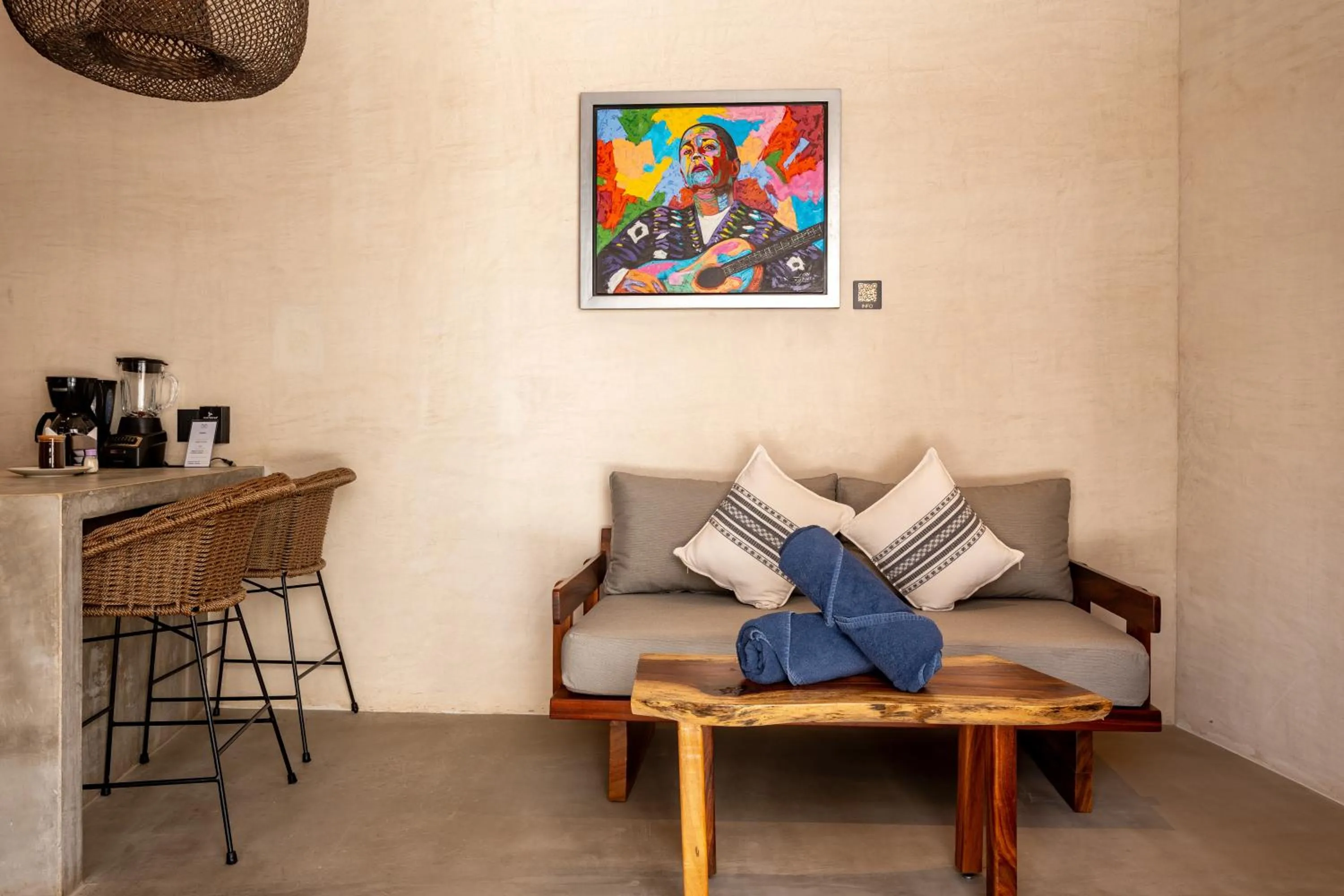 Living room in Casa Mava