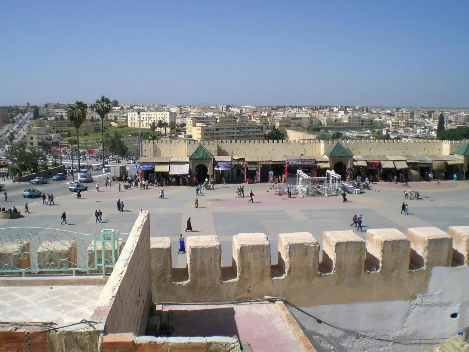 Balcony/Terrace in Riad Felloussia