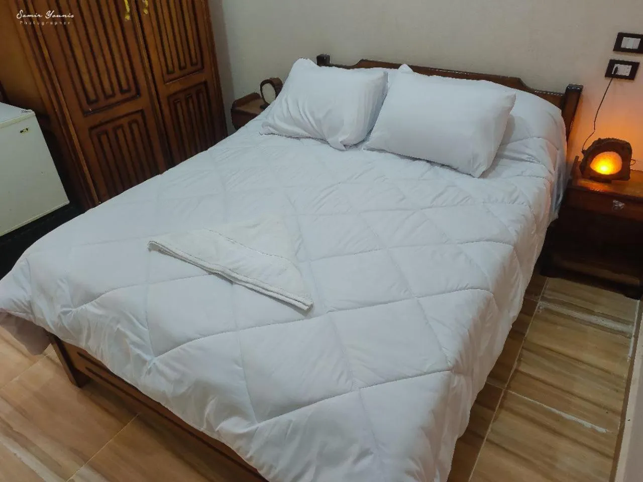 Bed in amzran hotel siwa