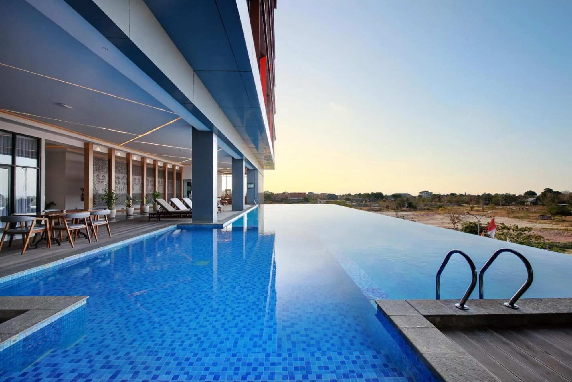 Swimming pool in Harper Kupang by ASTON