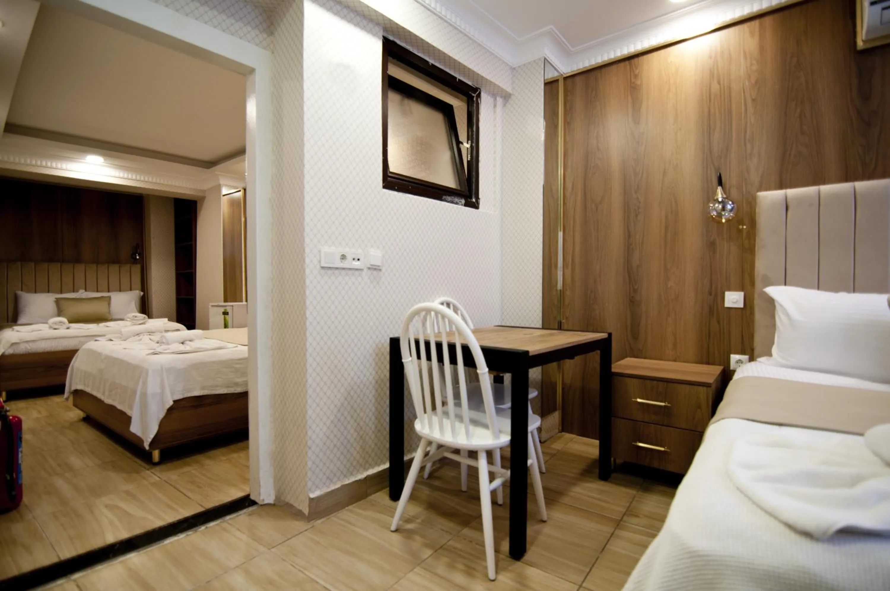 Shower, Bed in IMMORTELLE HOTEL