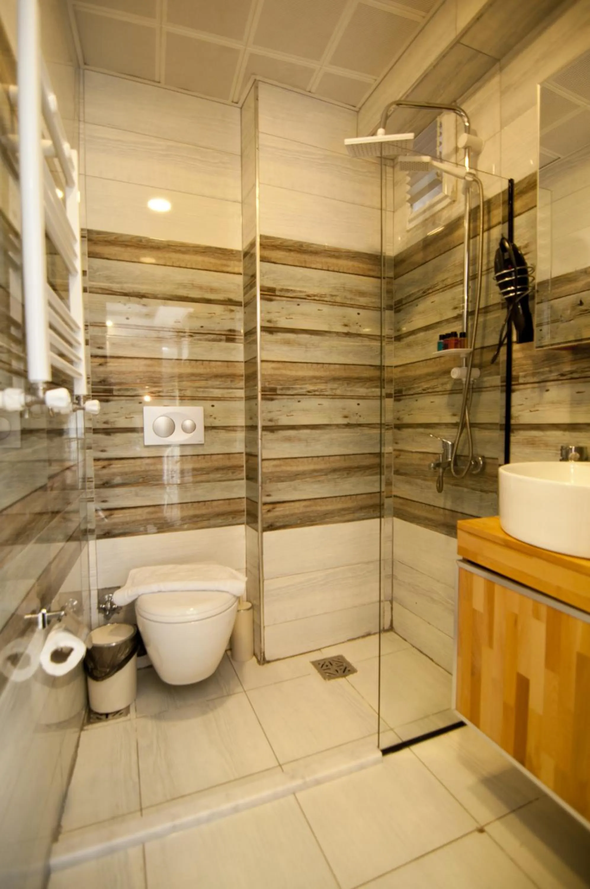 Shower in IMMORTELLE HOTEL