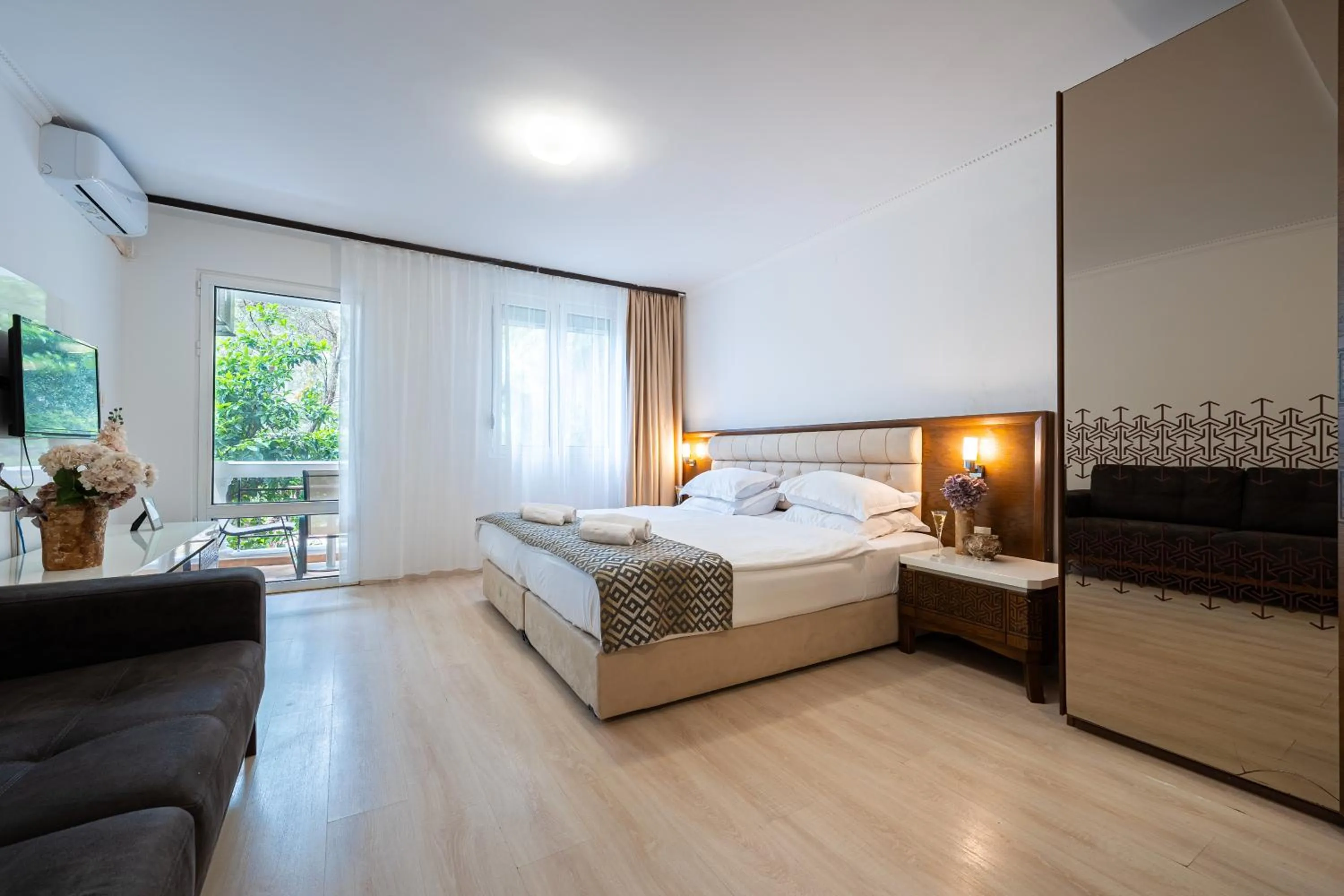 Bed in Hotel Adrović