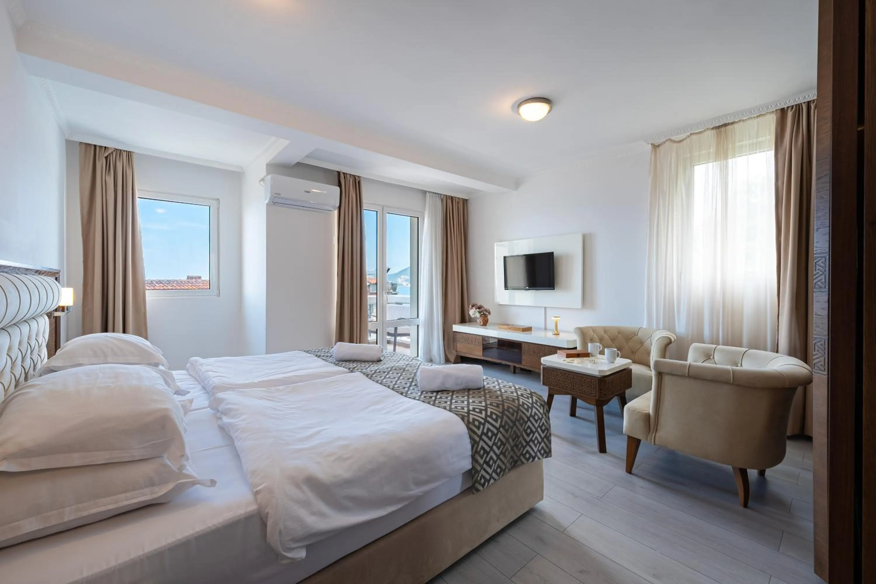 Bed in Hotel Adrović