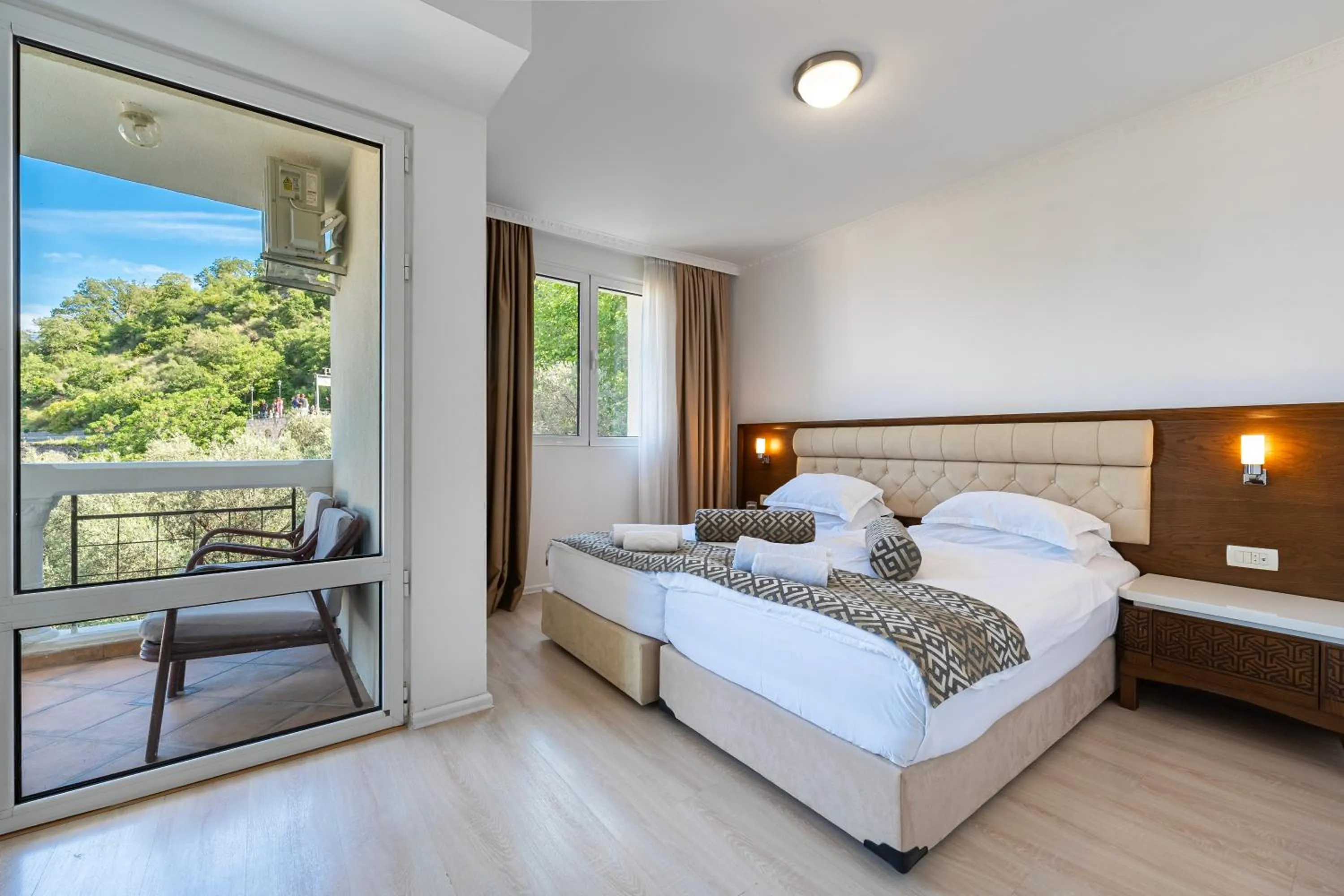 Bed in Hotel Adrović