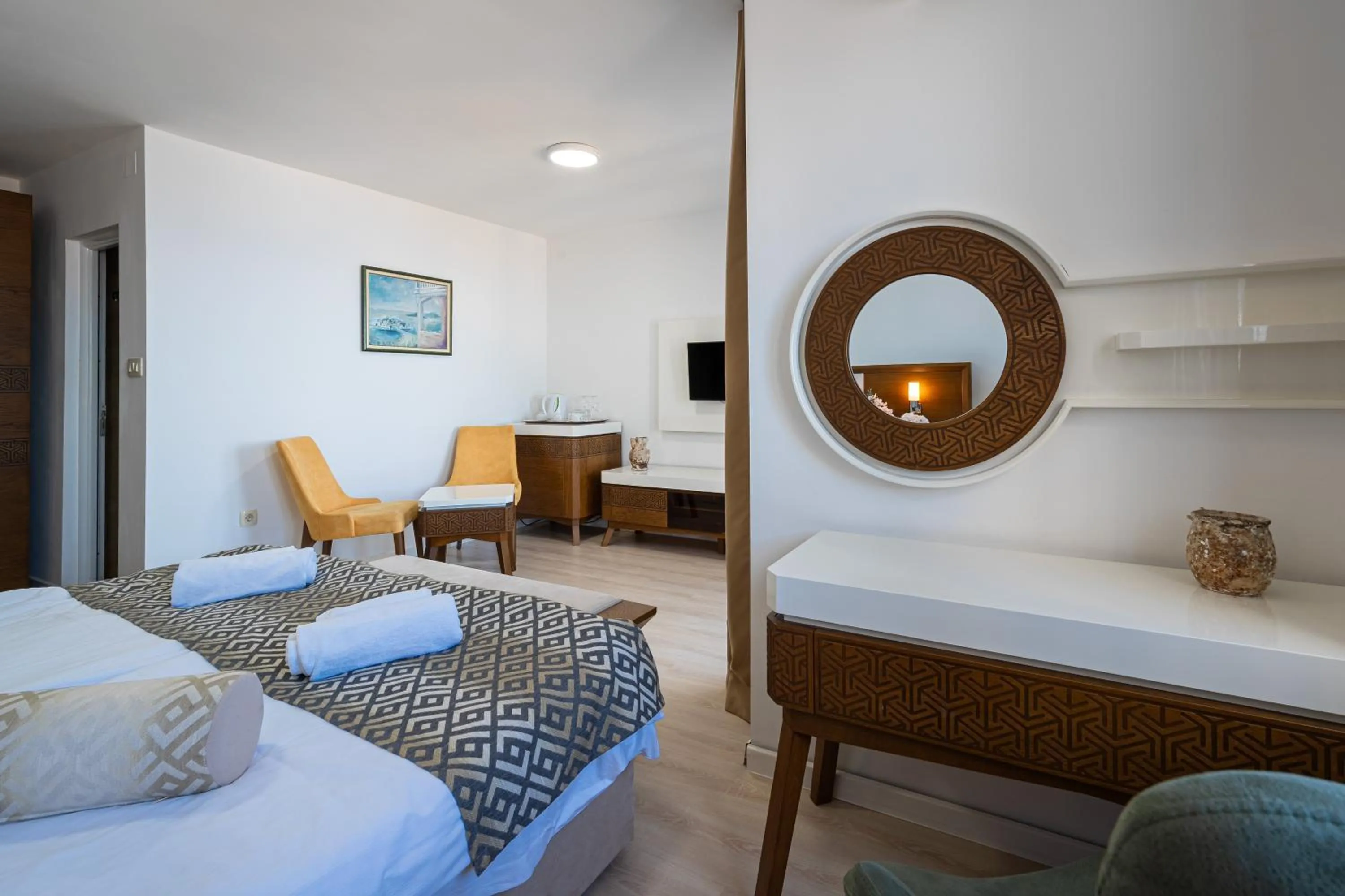 Bed in Hotel Adrović