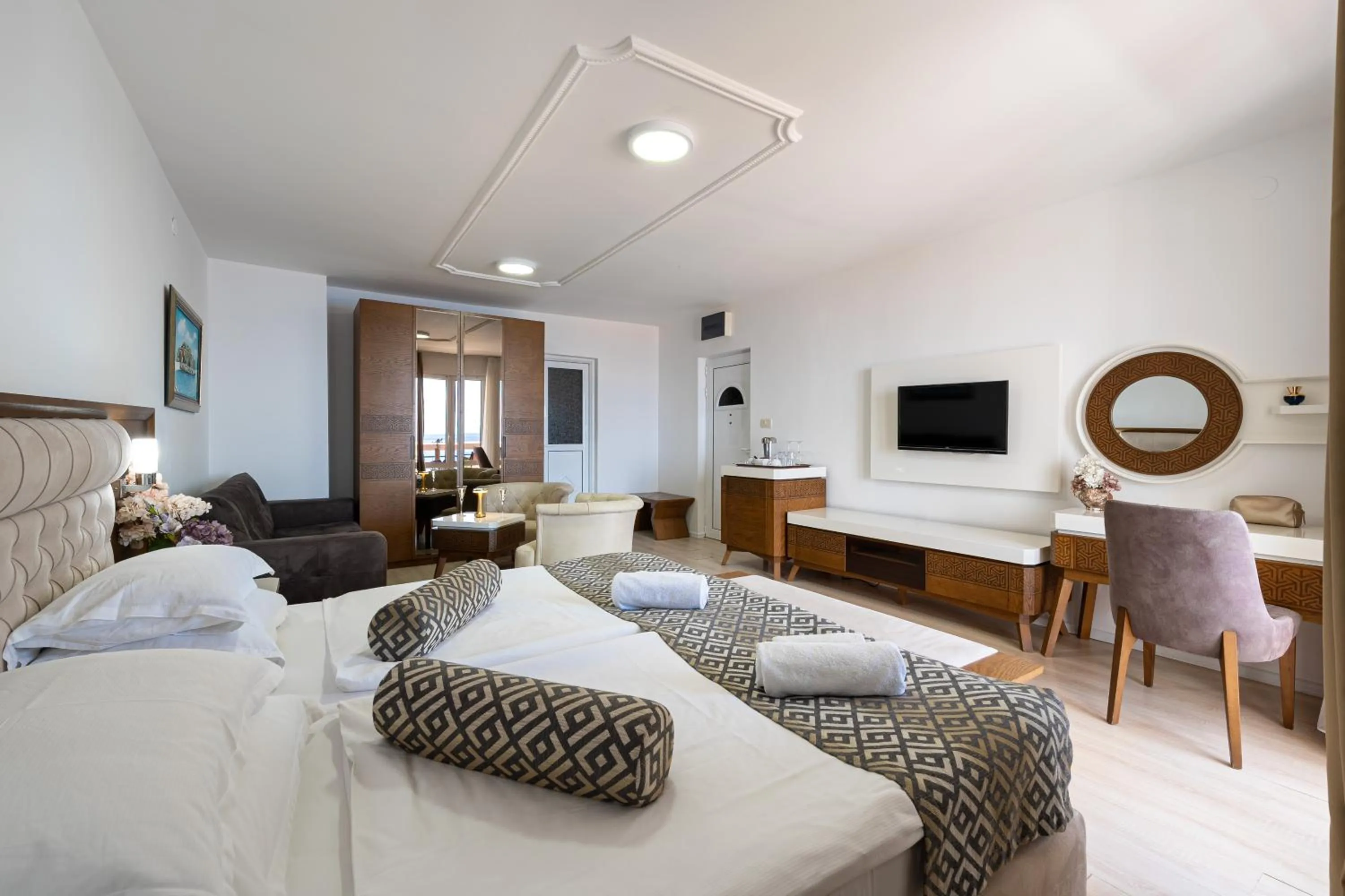 Bed in Hotel Adrović