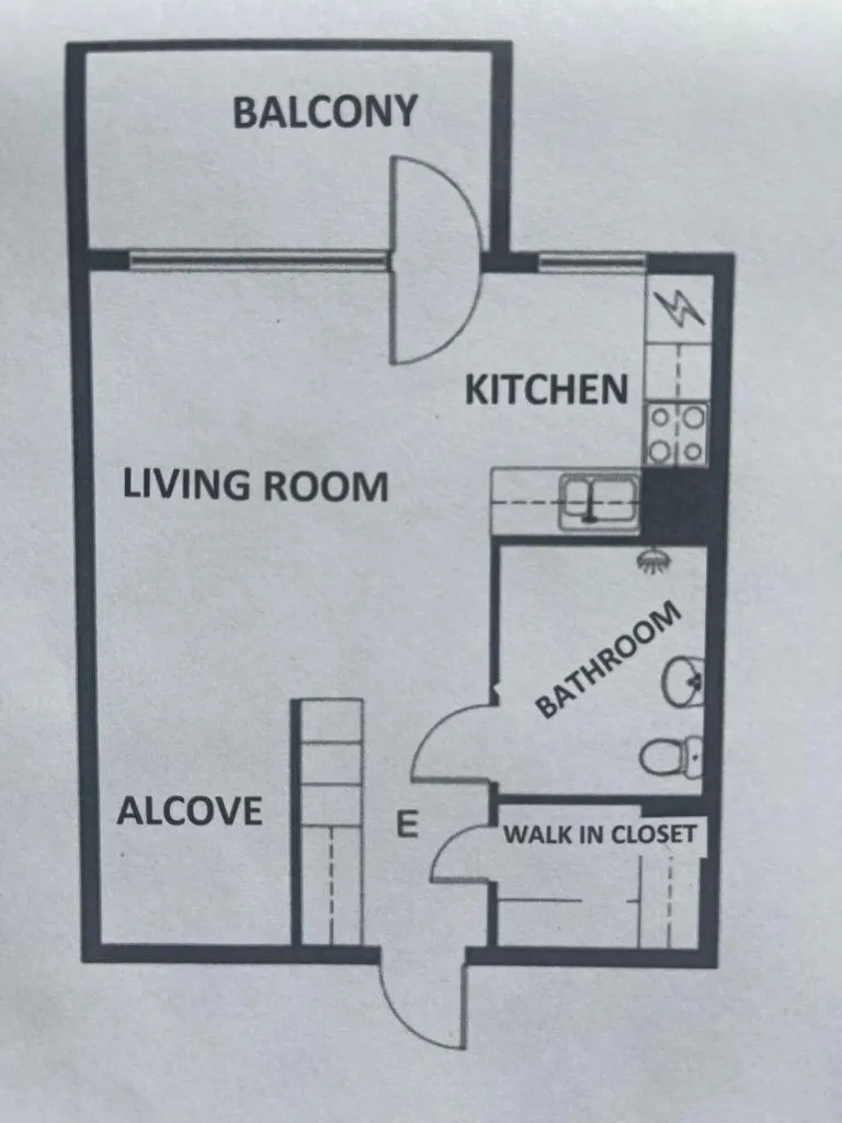 Floor plan in Studio Sagittarius Arctic Circle