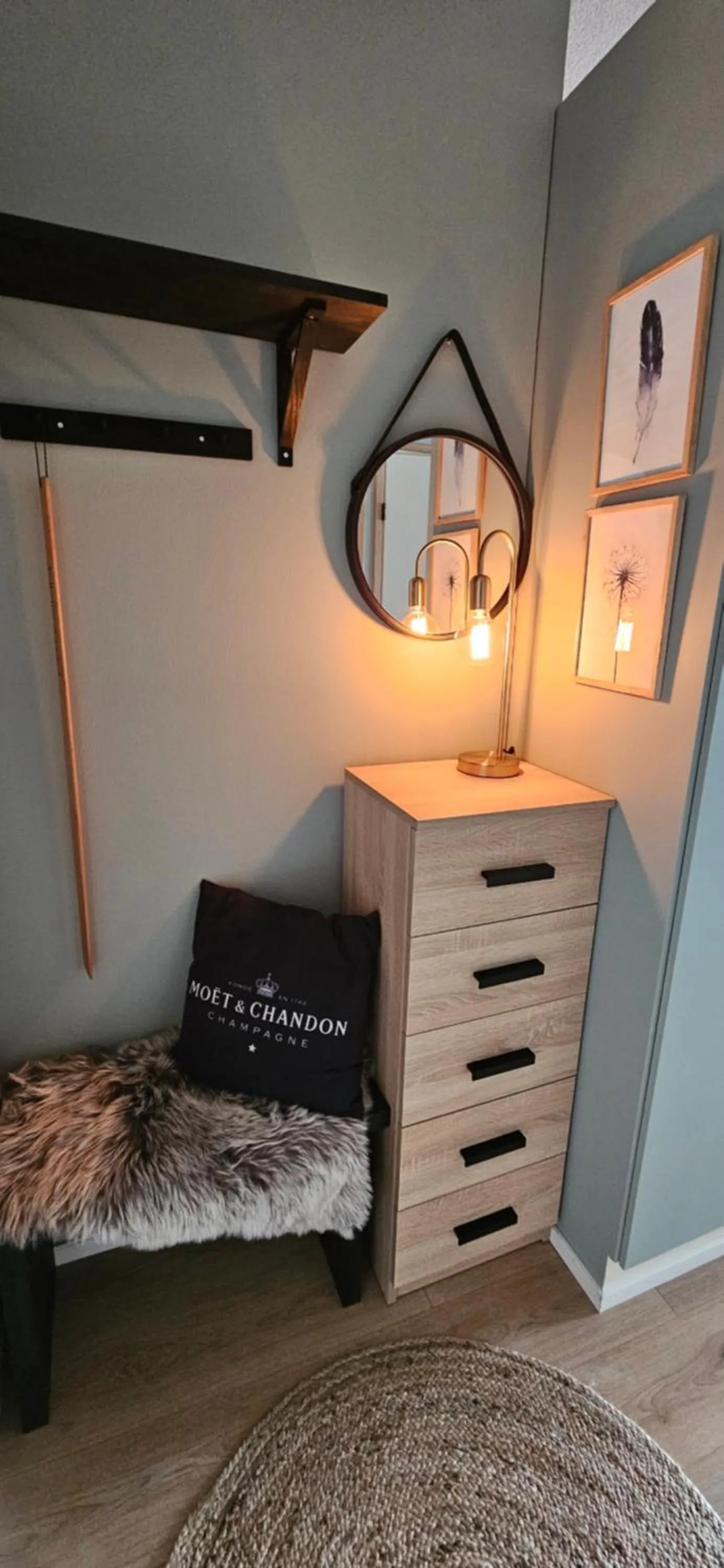 Photo of the whole room, Bed in Studio Sagittarius Arctic Circle