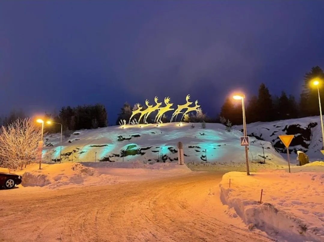 Winter in Studio Sagittarius Arctic Circle