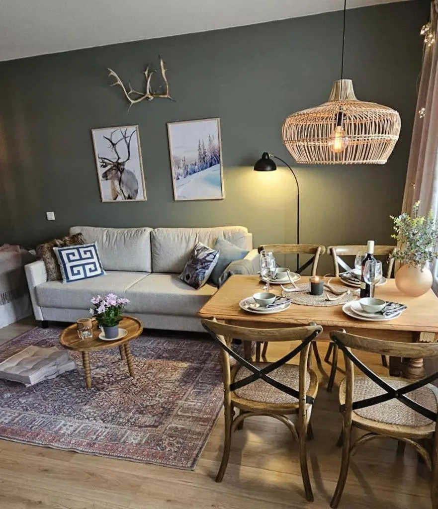Seating area in Studio Sagittarius Arctic Circle