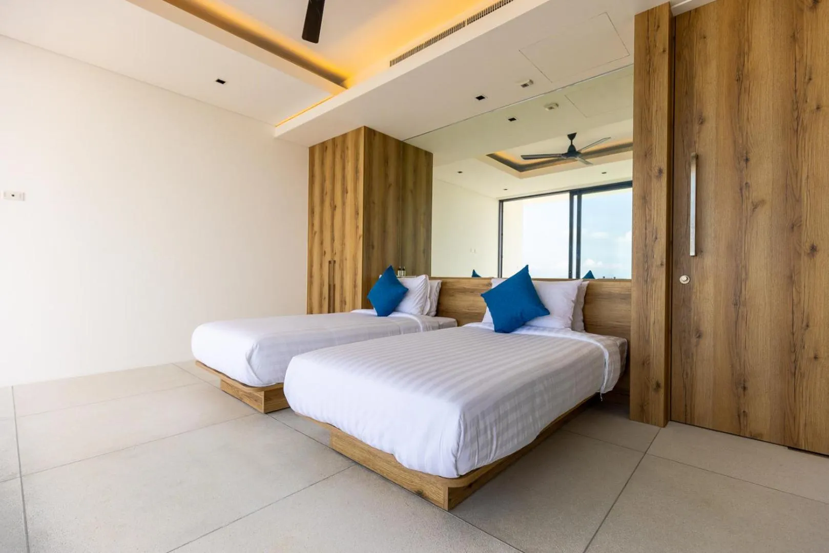 Bed in Villa Blue View Luxe