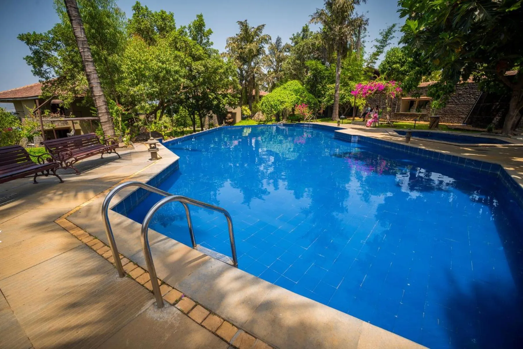 Aqua park in Malhar Machi Mountain Resorts