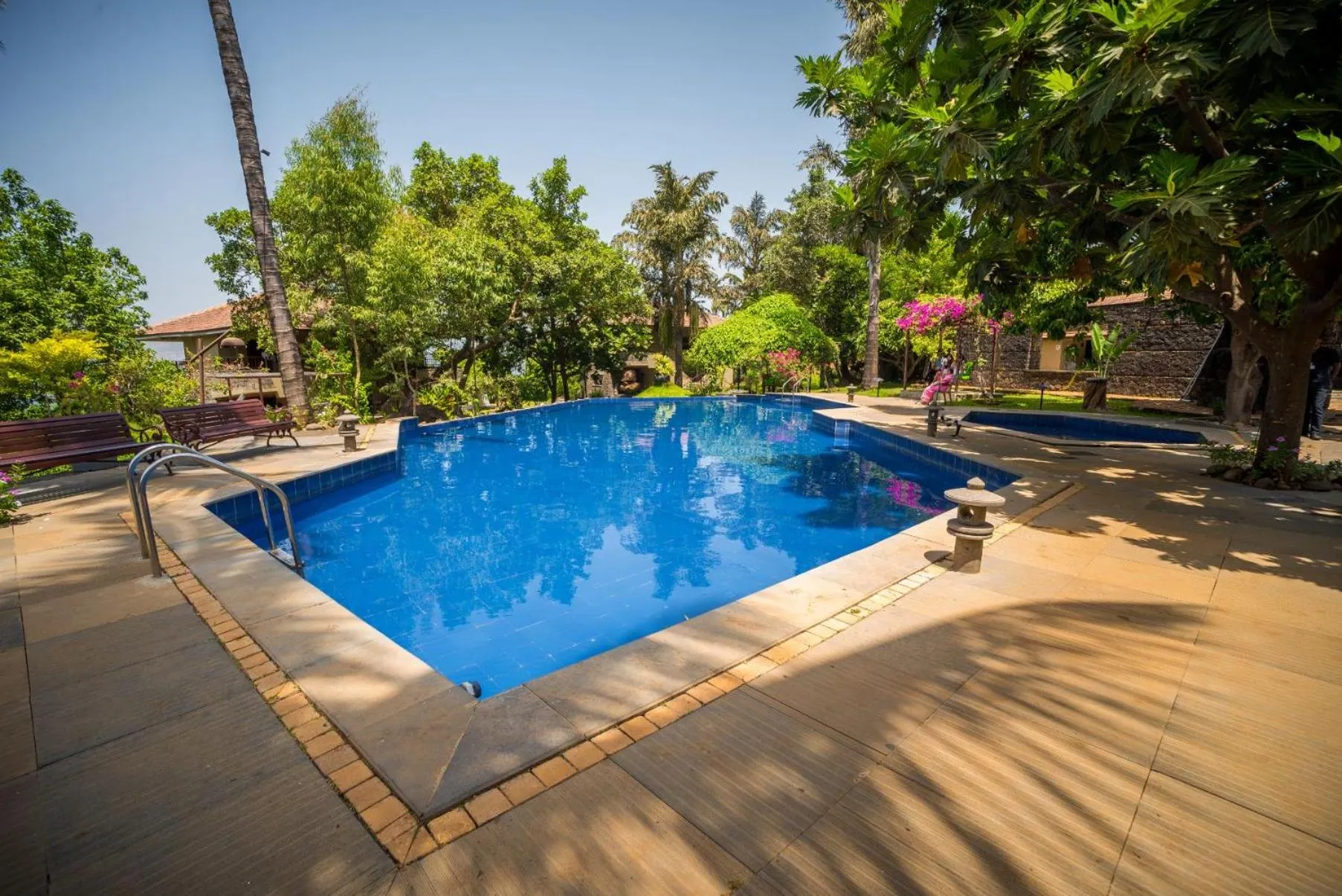 Aqua park in Malhar Machi Mountain Resorts