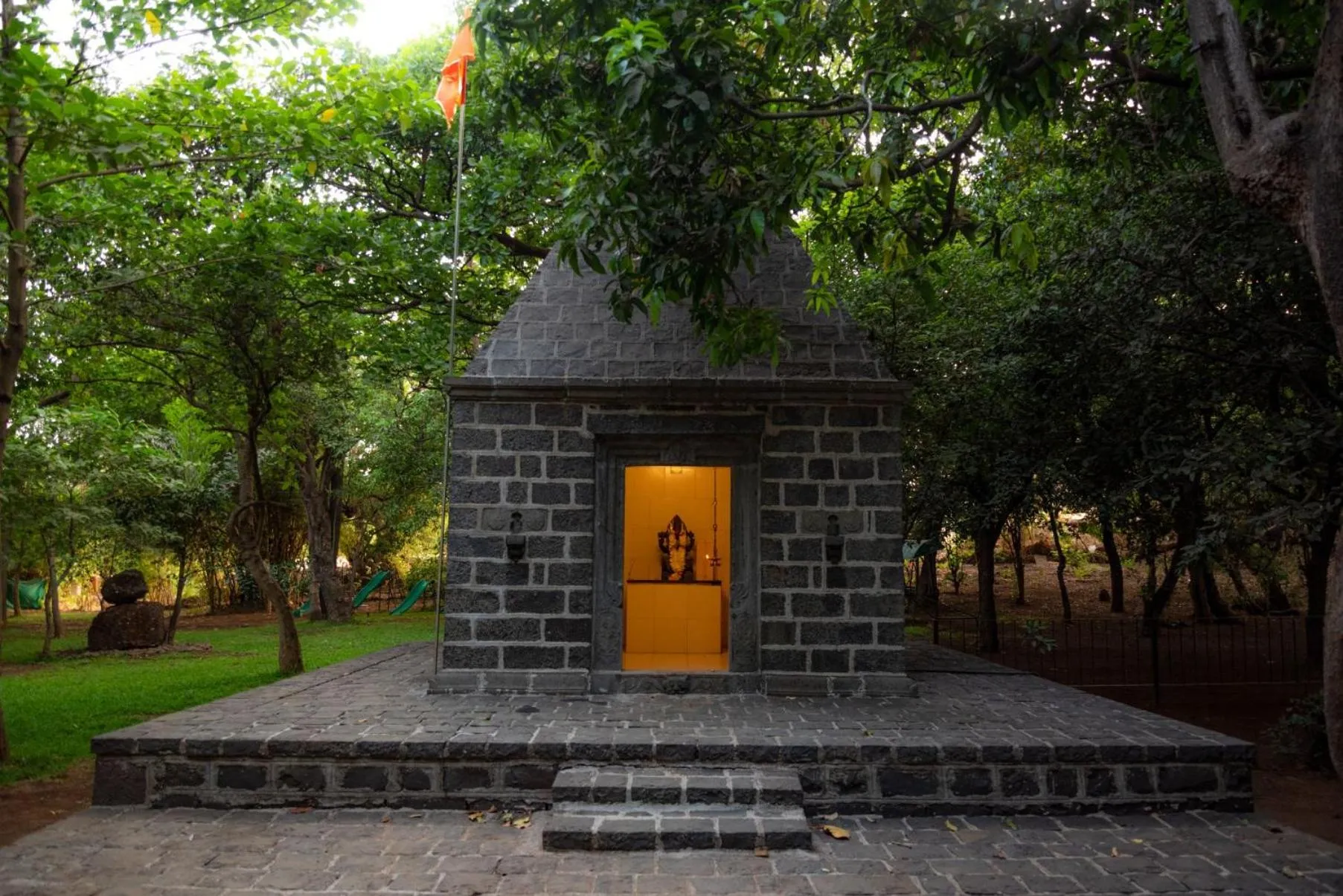 Garden in Malhar Machi Mountain Resorts