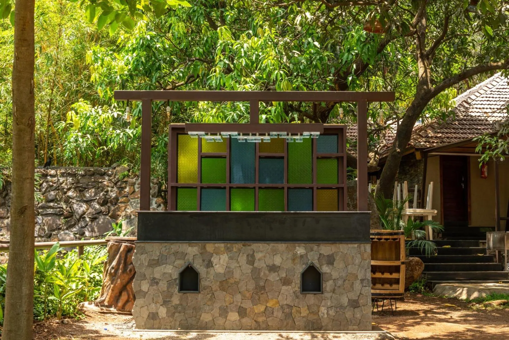 Garden in Malhar Machi Mountain Resorts