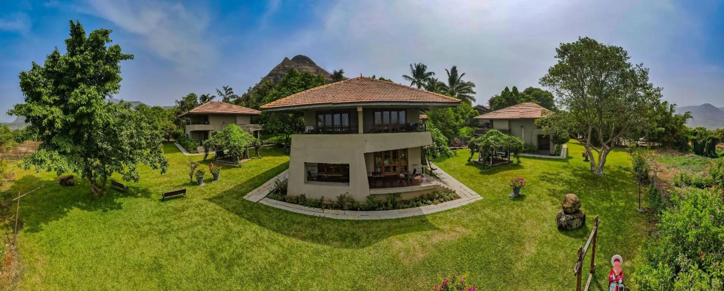 Property building in Malhar Machi Mountain Resorts