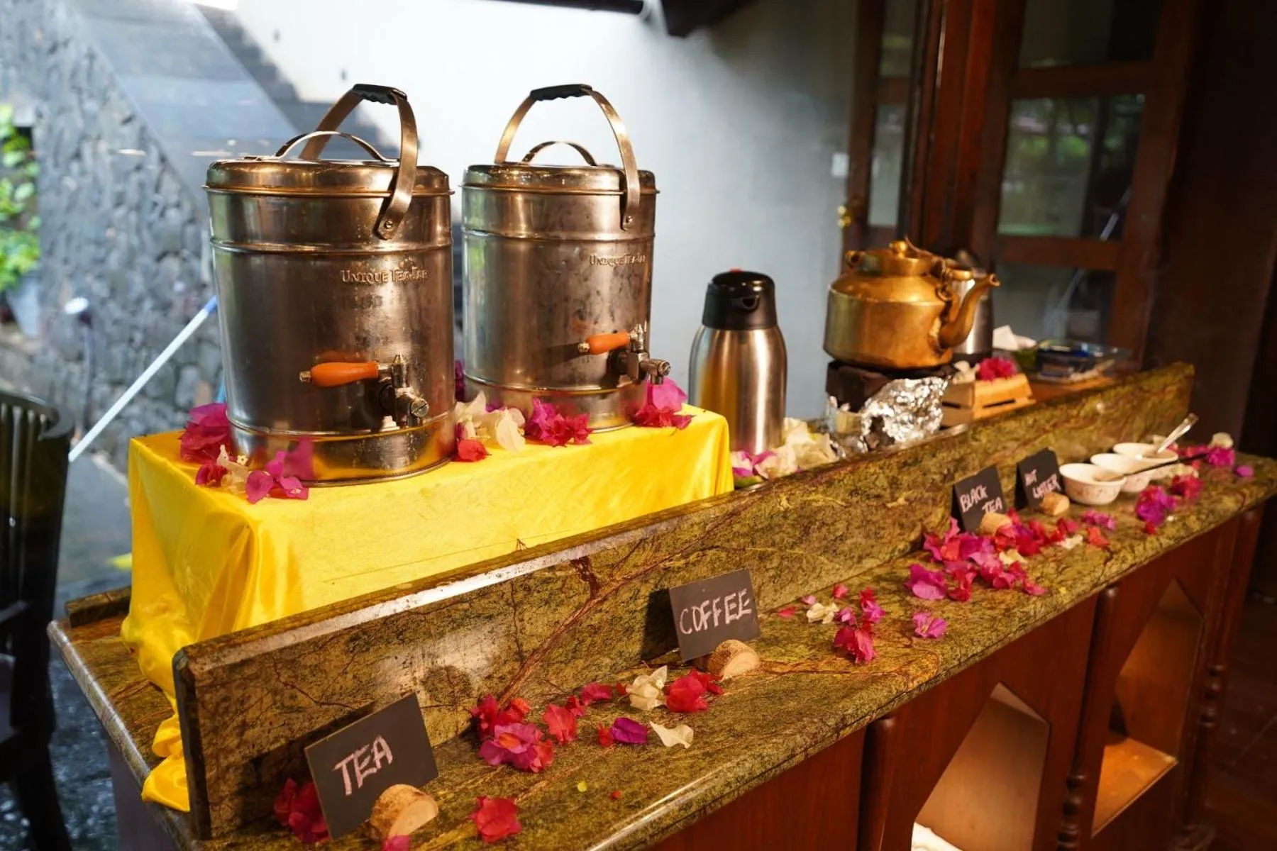 Breakfast in Malhar Machi Mountain Resorts