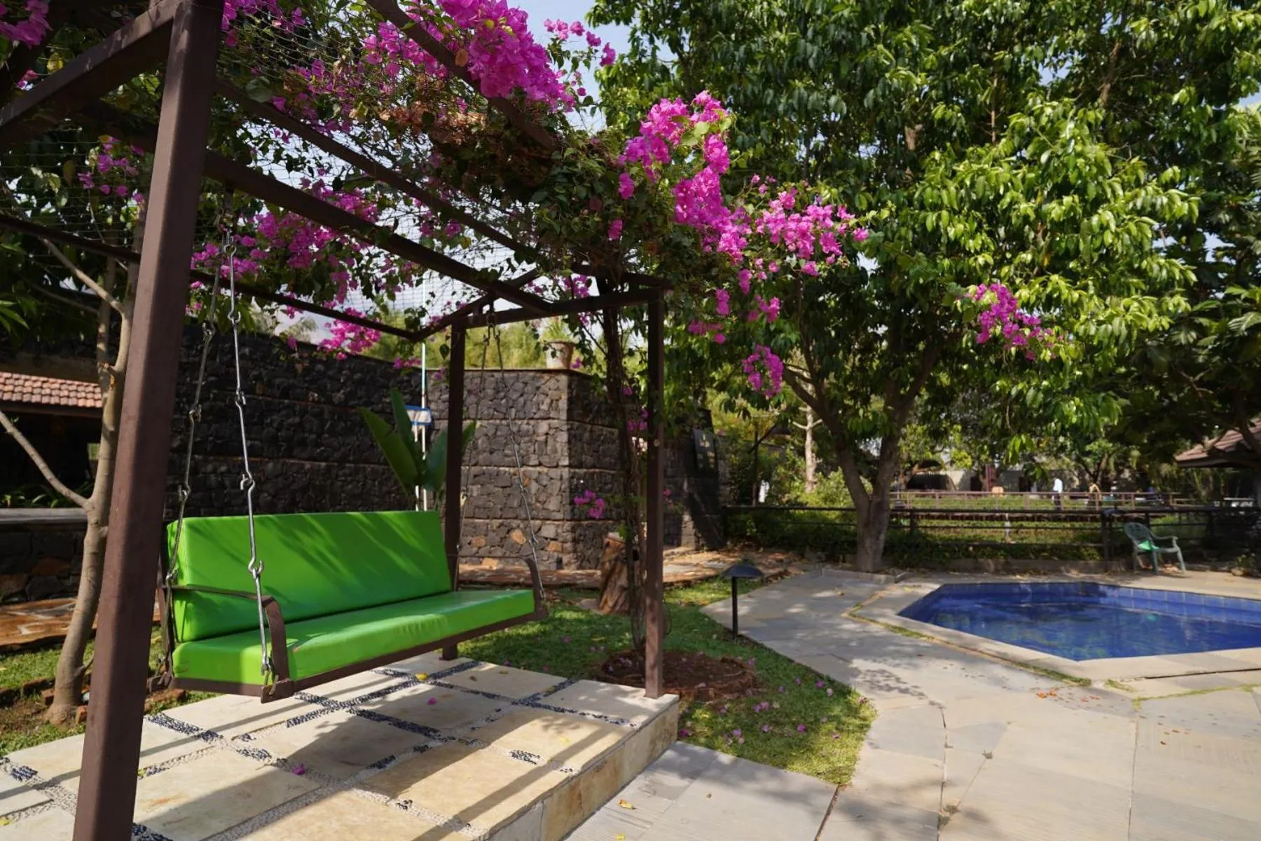 Aqua park in Malhar Machi Mountain Resorts