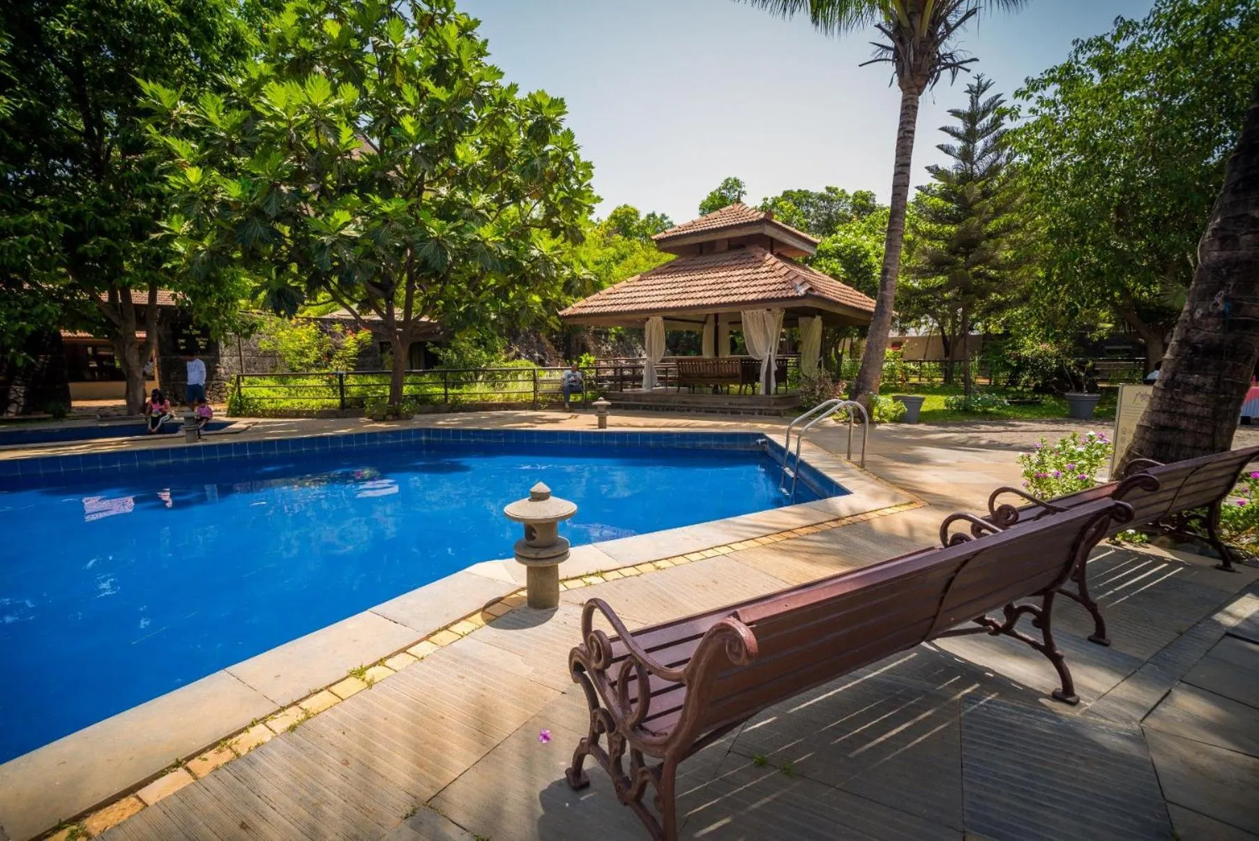 Aqua park in Malhar Machi Mountain Resorts