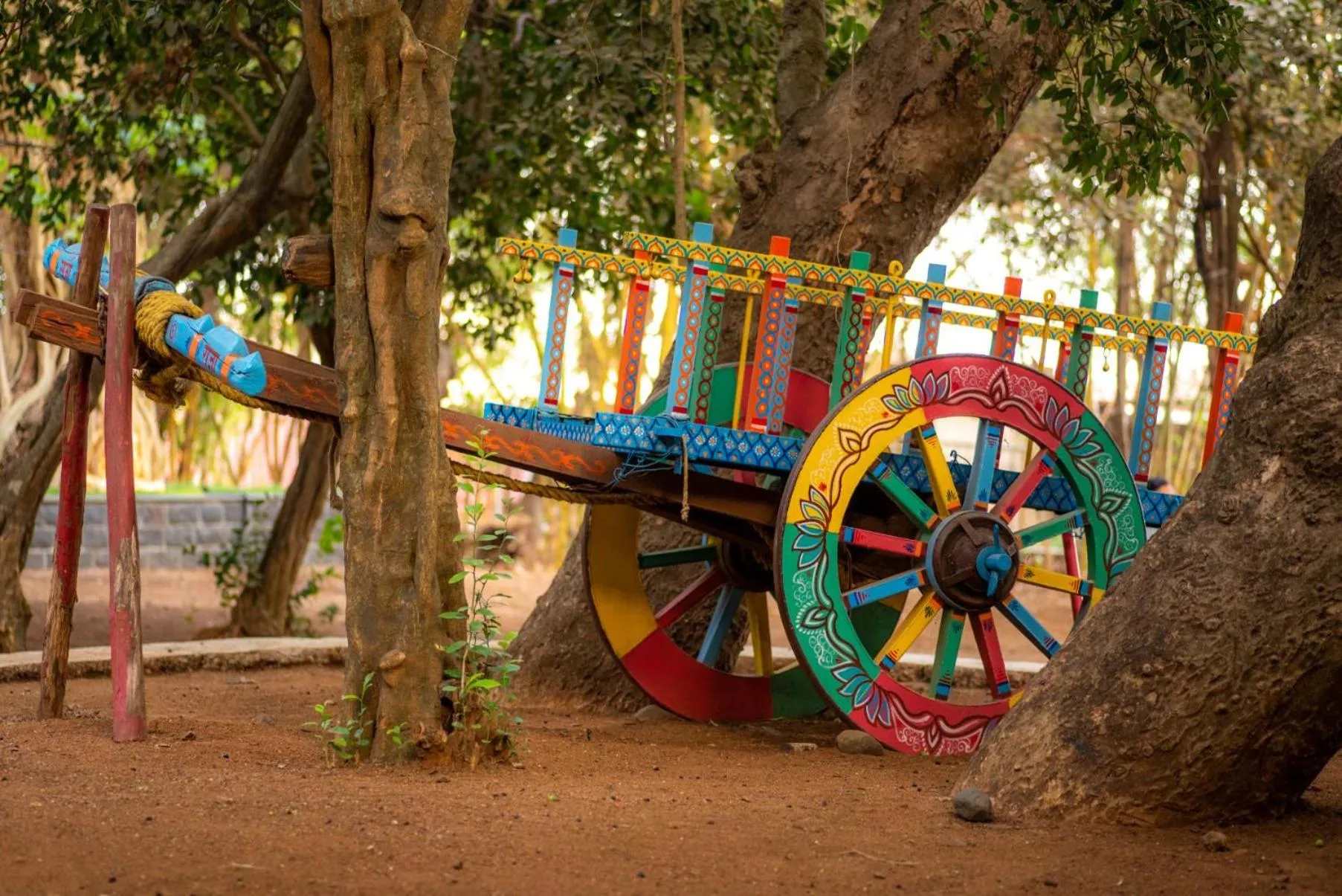 Garden in Malhar Machi Mountain Resorts