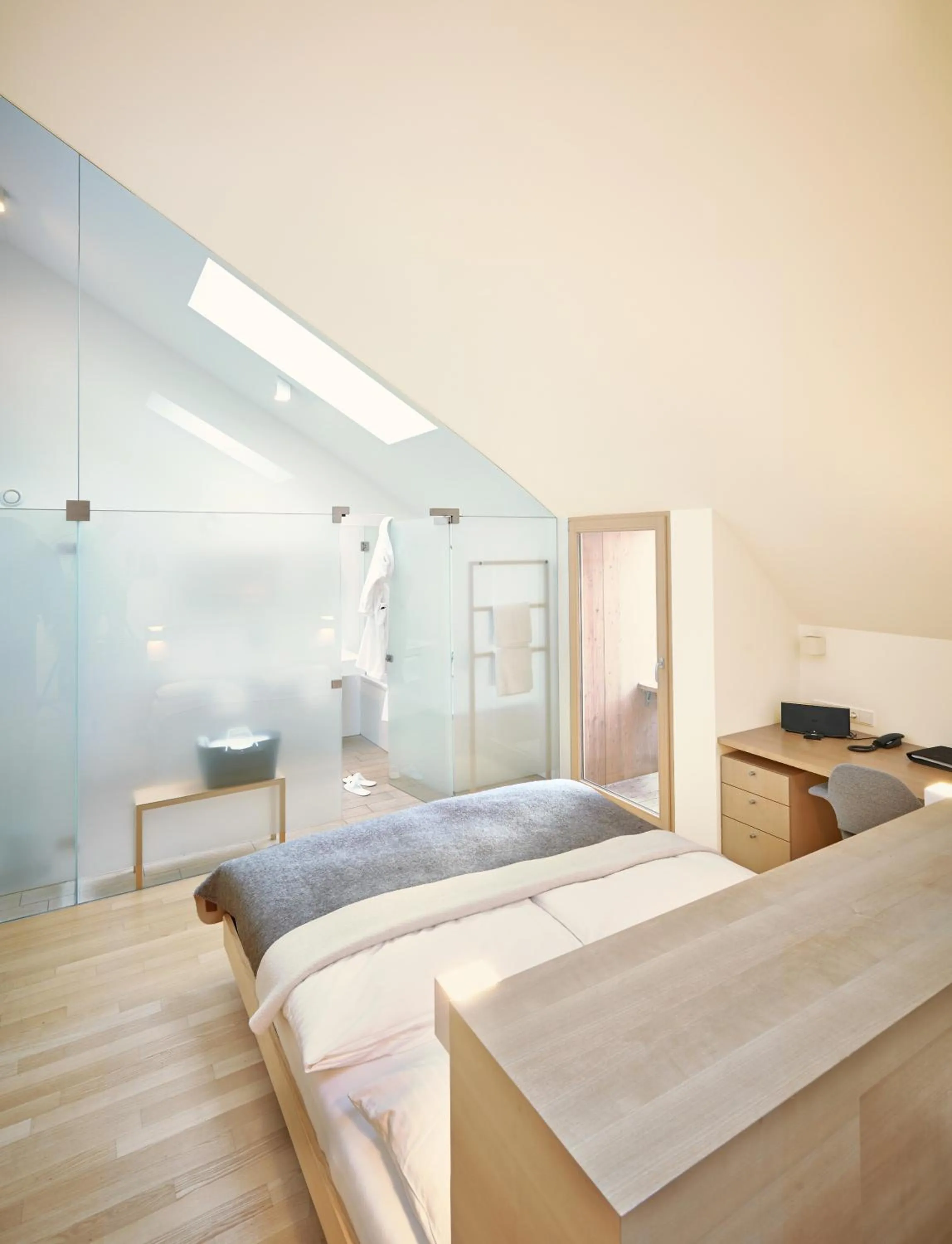 Bed in Hotel Post Bezau