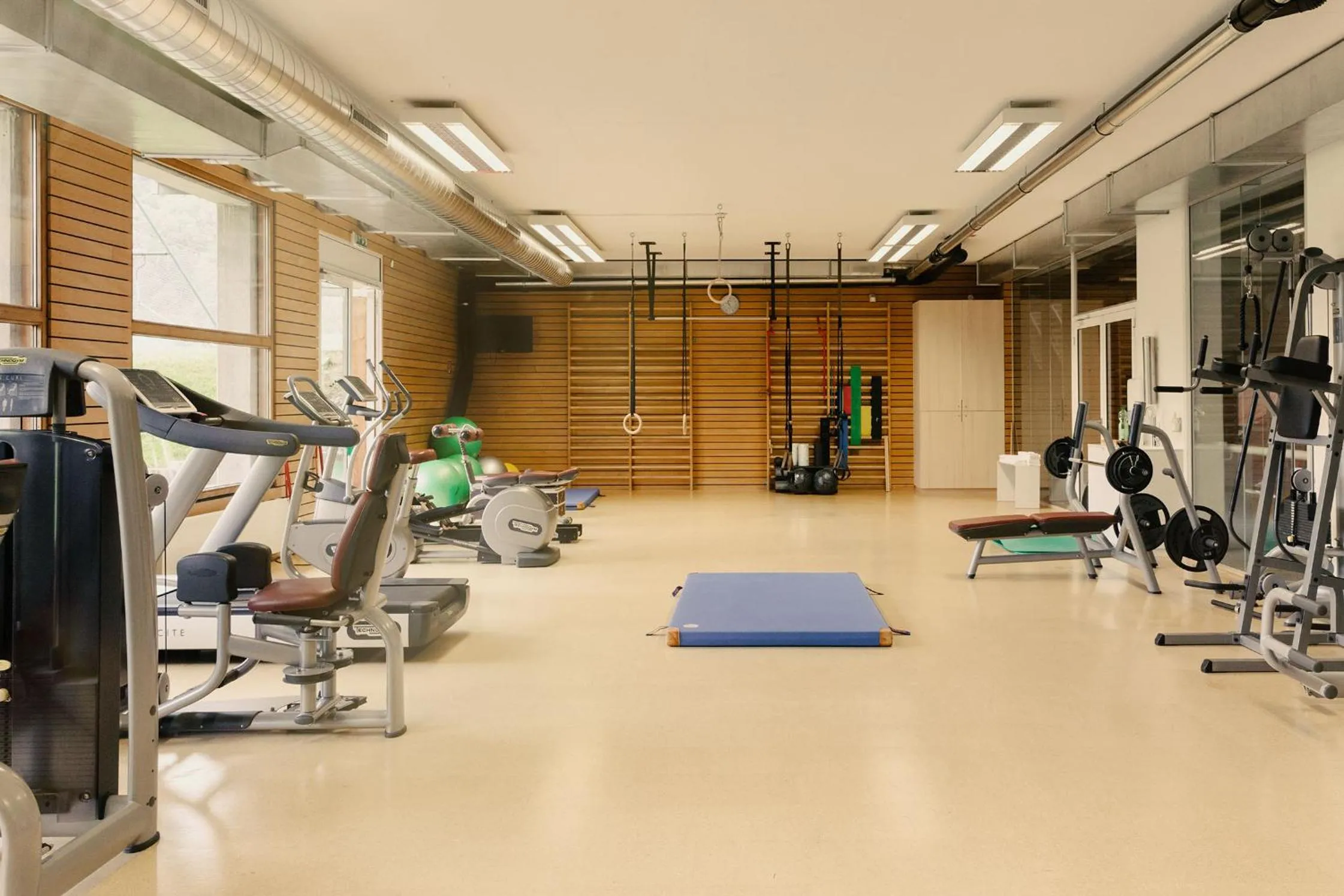 Fitness centre/facilities in Hotel Post Bezau