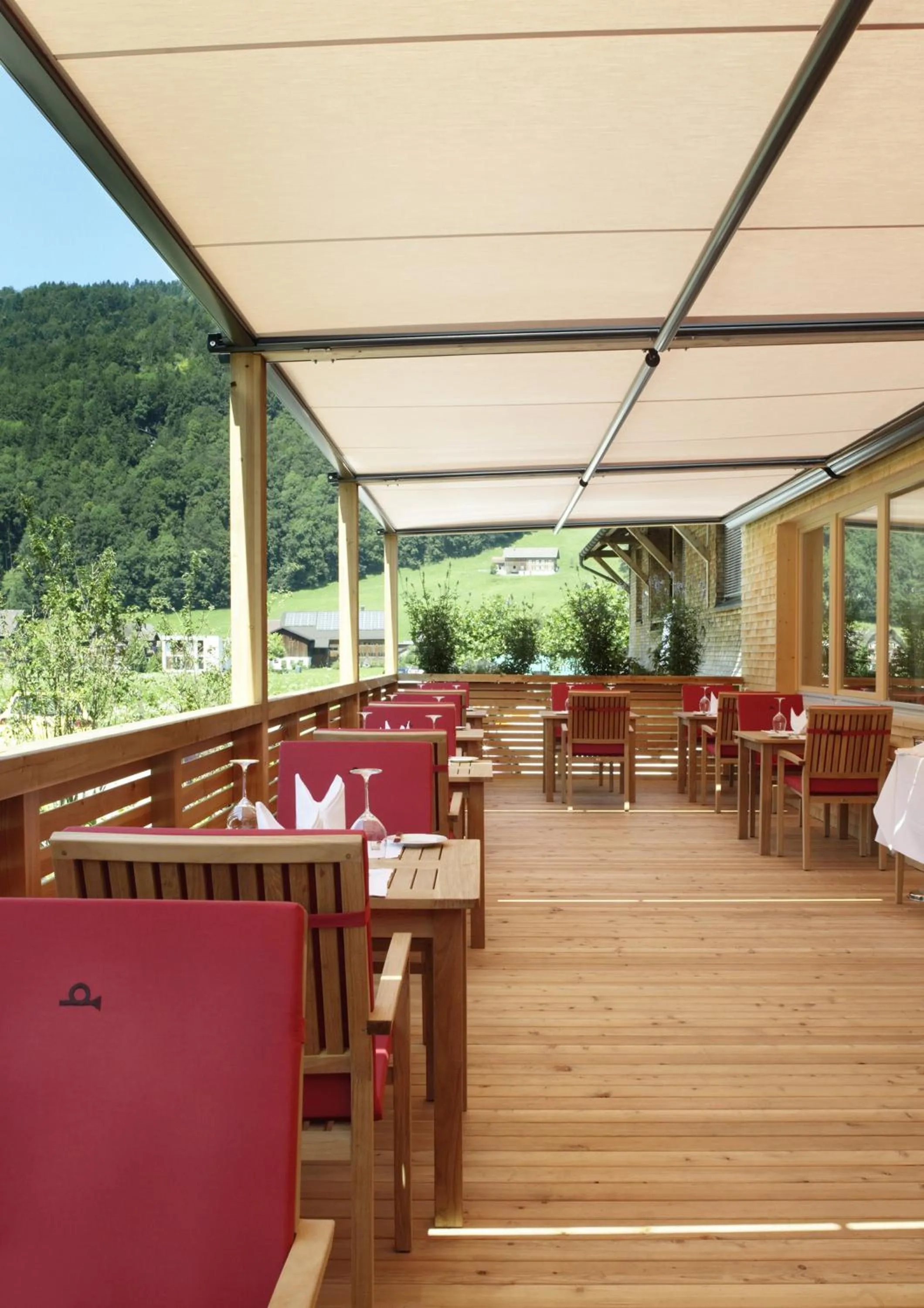 Balcony/Terrace in Hotel Post Bezau