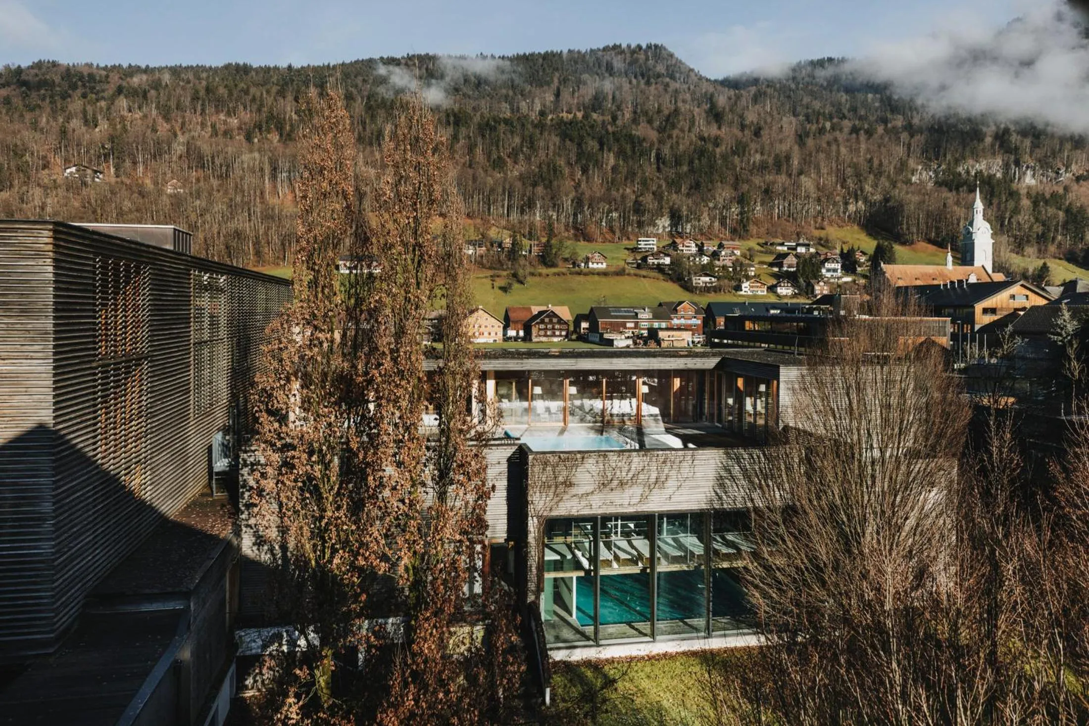 Property building in Hotel Post Bezau