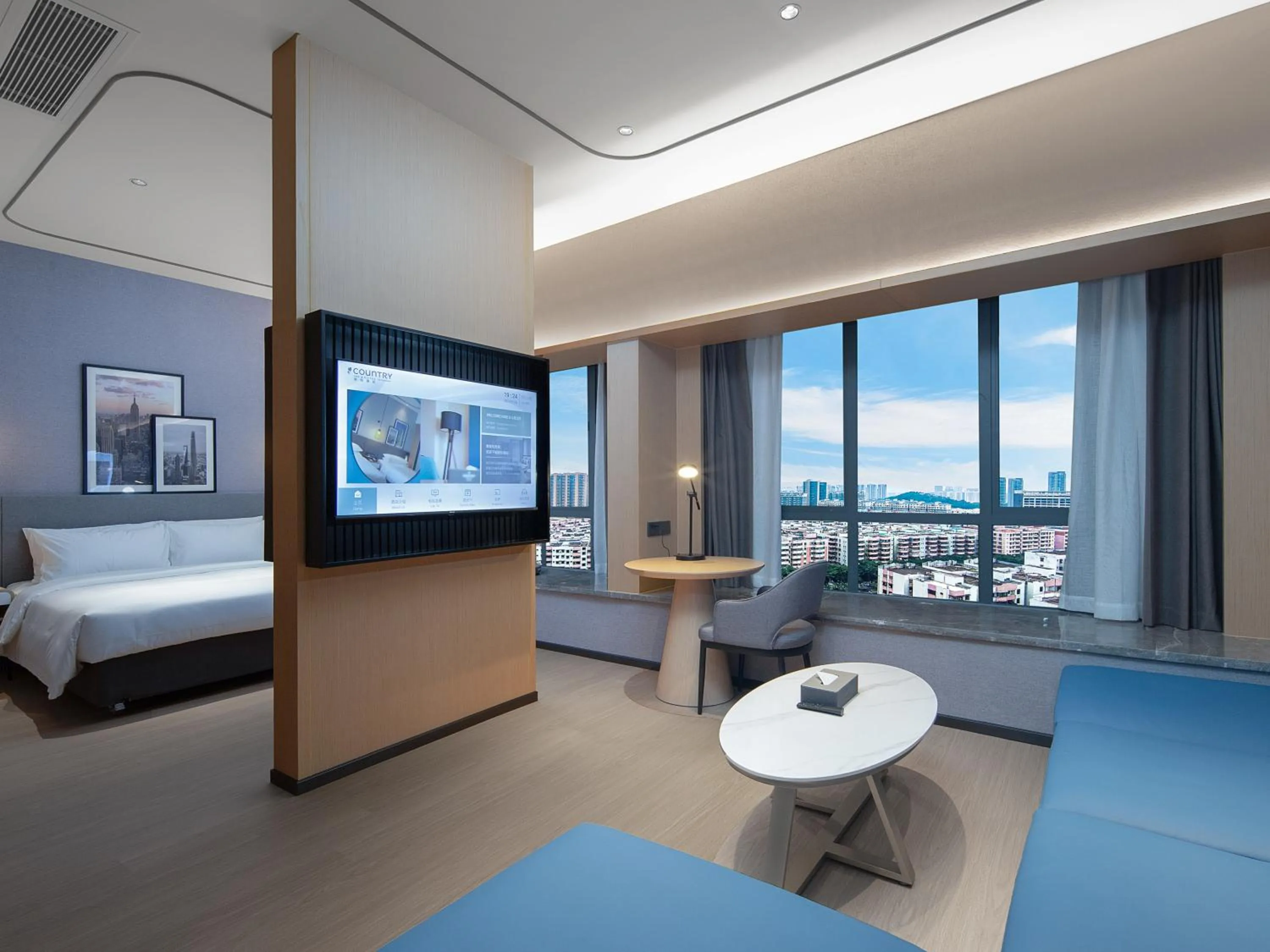 Seating area in Country Inn & Suites by Radisson - Taishan East Branch